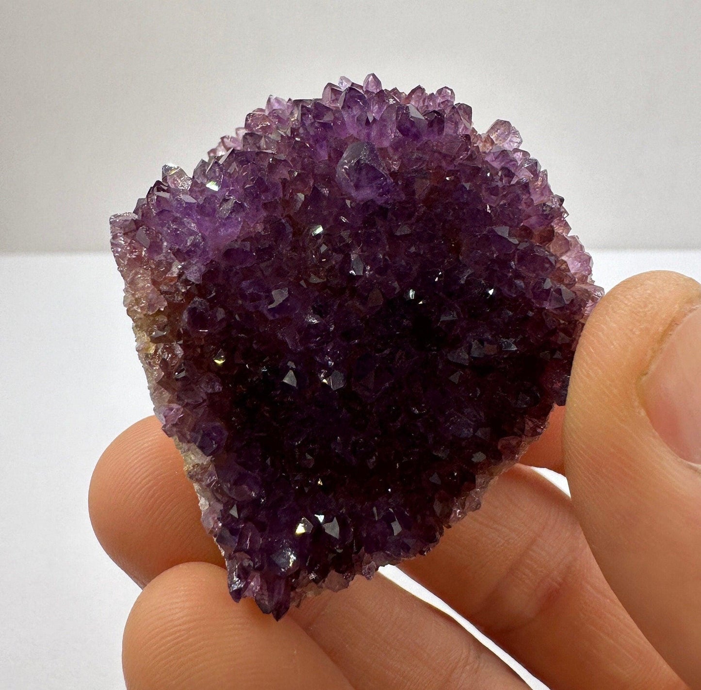 Deep Purple Amethyst Crystal, AAA+ Turkish Amethyst, Crystals, Alacam Mine, Crystal Collection, Crown Chakra, Turkey, 47.74 grams