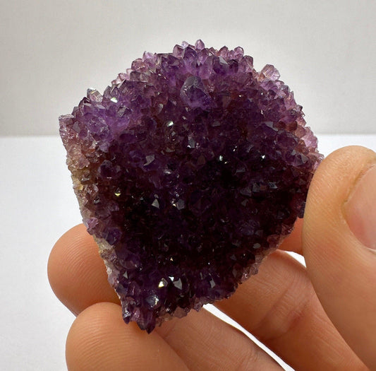 Deep Purple Amethyst Crystal, AAA+ Turkish Amethyst, Crystals, Alacam Mine, Crystal Collection, Crown Chakra, Turkey, 47.74 grams