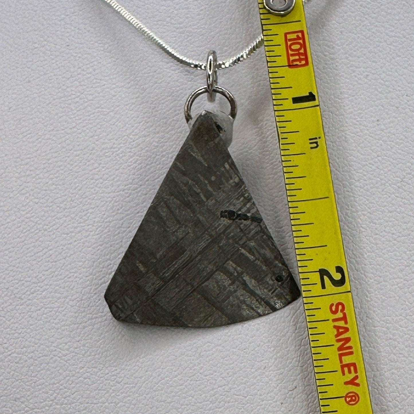 Meteorite Pendant Muonionalusta 13.07 grams, Sweden, Genuine Meteorite, Astronomy Gift, Energy Work, Space Gift, Iron Meteorites