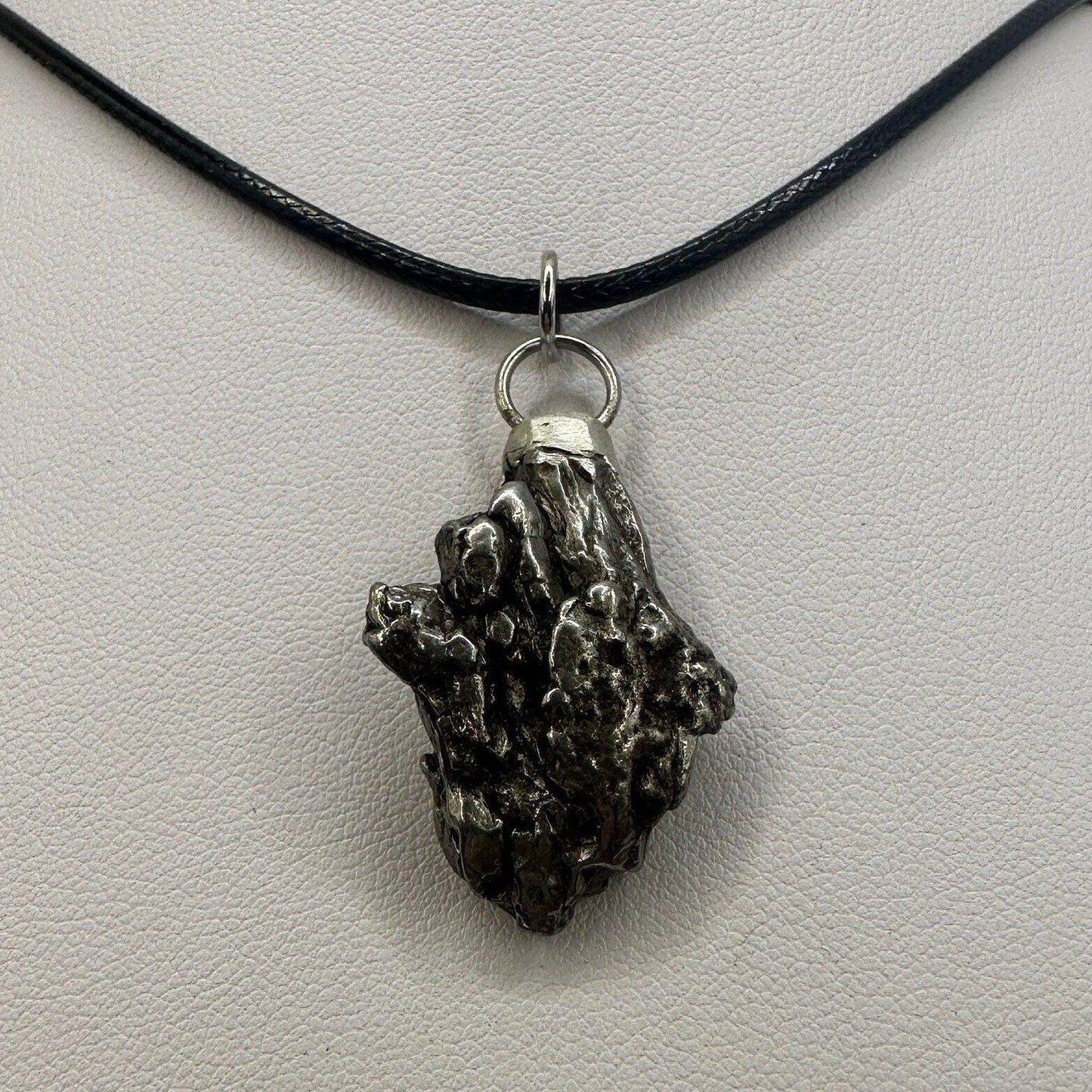 Campo del Cielo Meteorite Pendant, Astronomy Gift, Meteorite Jewelry, Iron Meteorite, Meteorite Pendant, COA, Astronomy Gift, 14.70 Grams