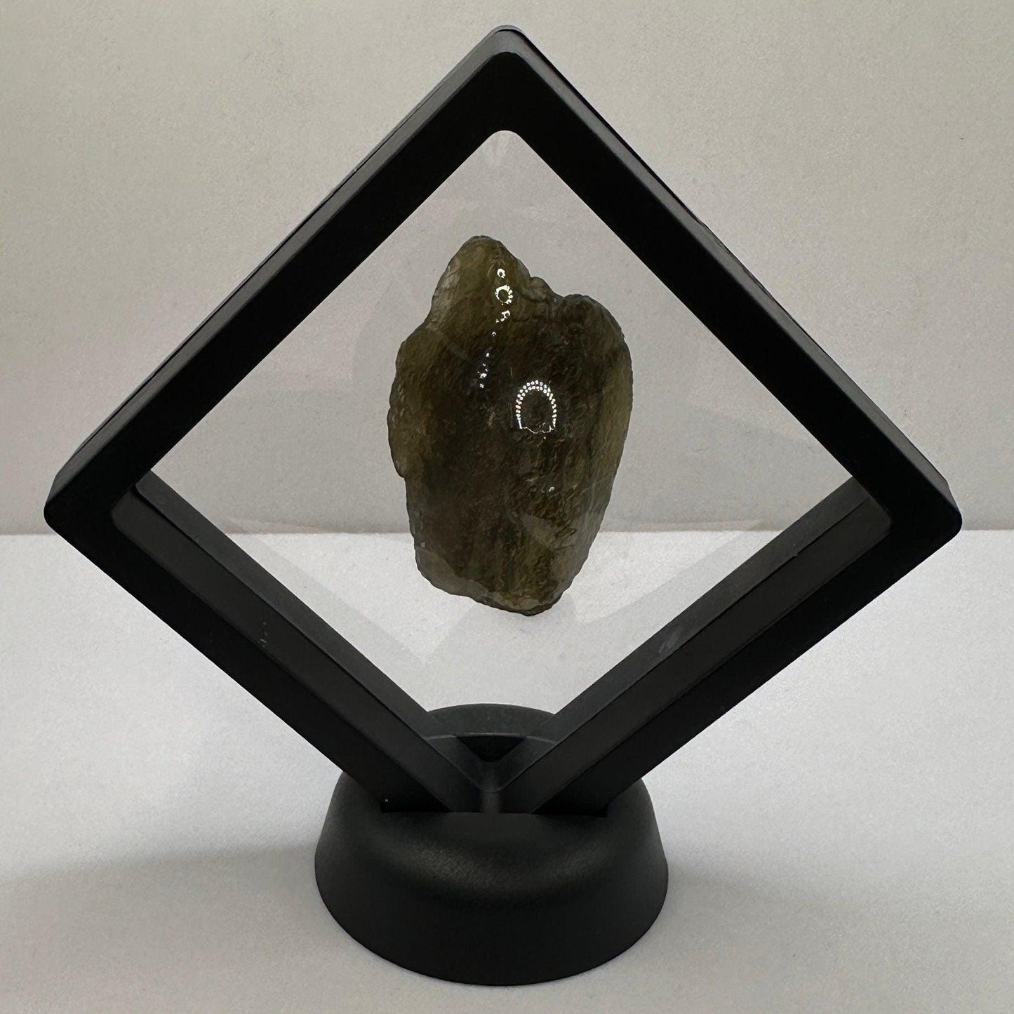 Beautiful Green Libyan Desert Glass, Tektite, Golden Moldavite, Manifestation Talisman, With sand grains, Astronomy gift, 42.48 grams