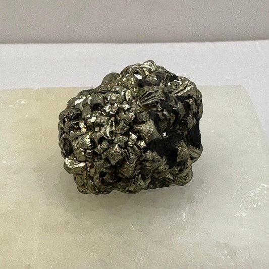 Rare Spiked Marcasite Nodule, Golden Prophecy Stone, Crystal of Protection, Pyrite, Reiki, Rock Collection, Transformation, 48.24 grams