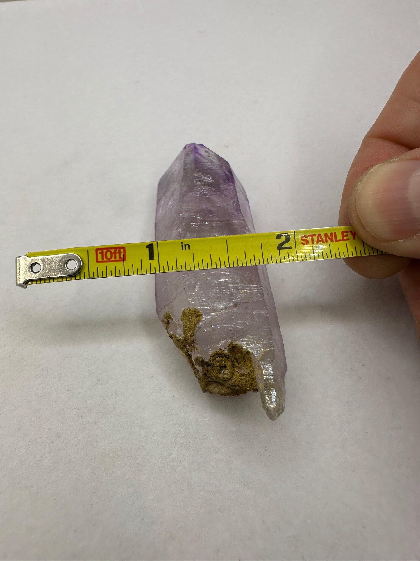 Vera Cruz Amethyst Crystal, Phantom Quartz, Vera Cruz, Crystal Point, Crystals, Crystal Collection, Brazil, Reiki Healing, 33.36 Grams