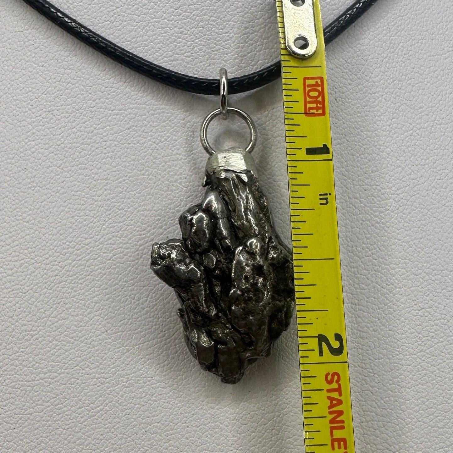 Campo del Cielo Meteorite Pendant, Astronomy Gift, Meteorite Jewelry, Iron Meteorite, Meteorite Pendant, COA, Astronomy Gift, 14.70 Grams