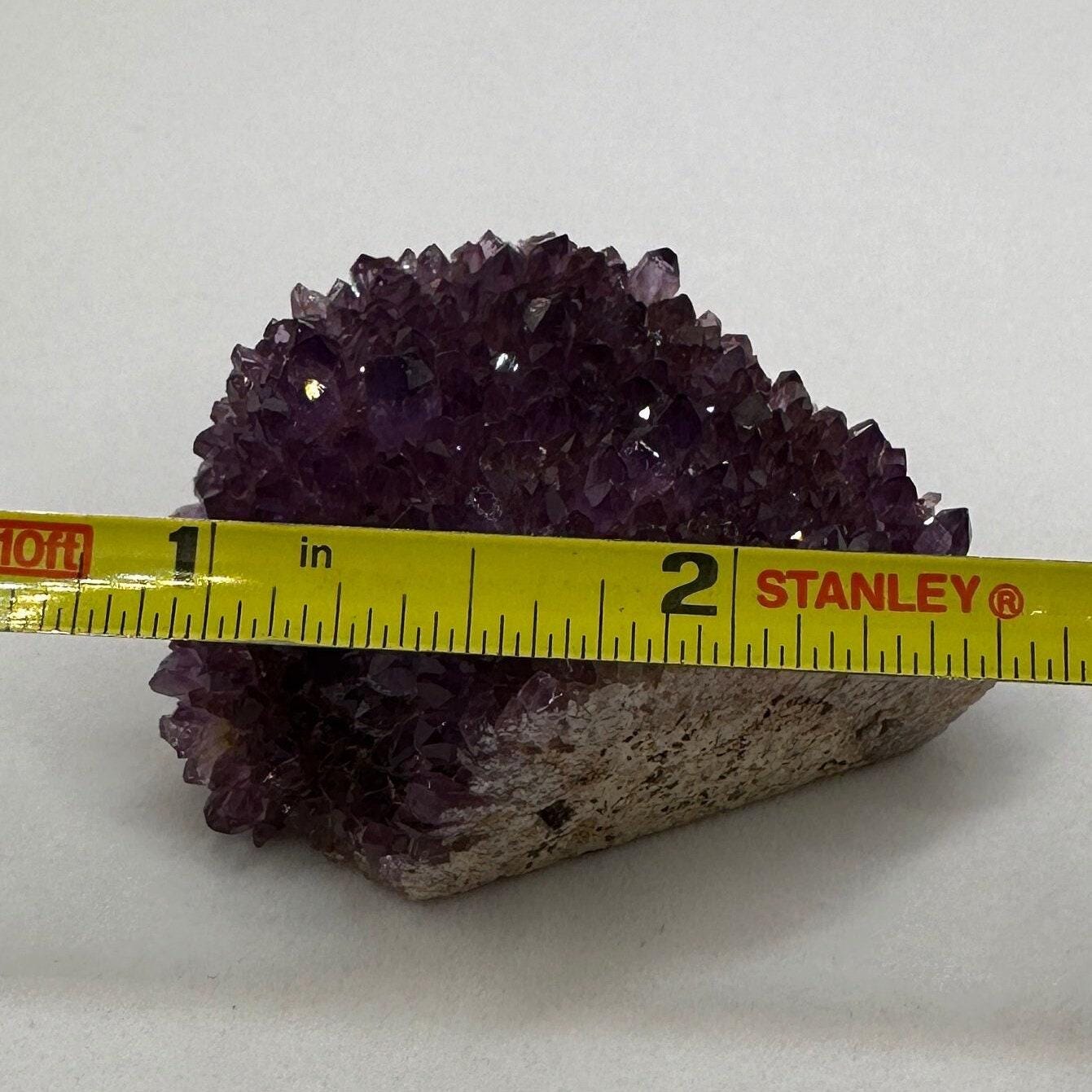 Deep Purple Amethyst Crystal, AAA+ Turkish Amethyst, Crystals, Alacam Mine, Crystal Collection, Crown Chakra, Turkey, 47.74 grams