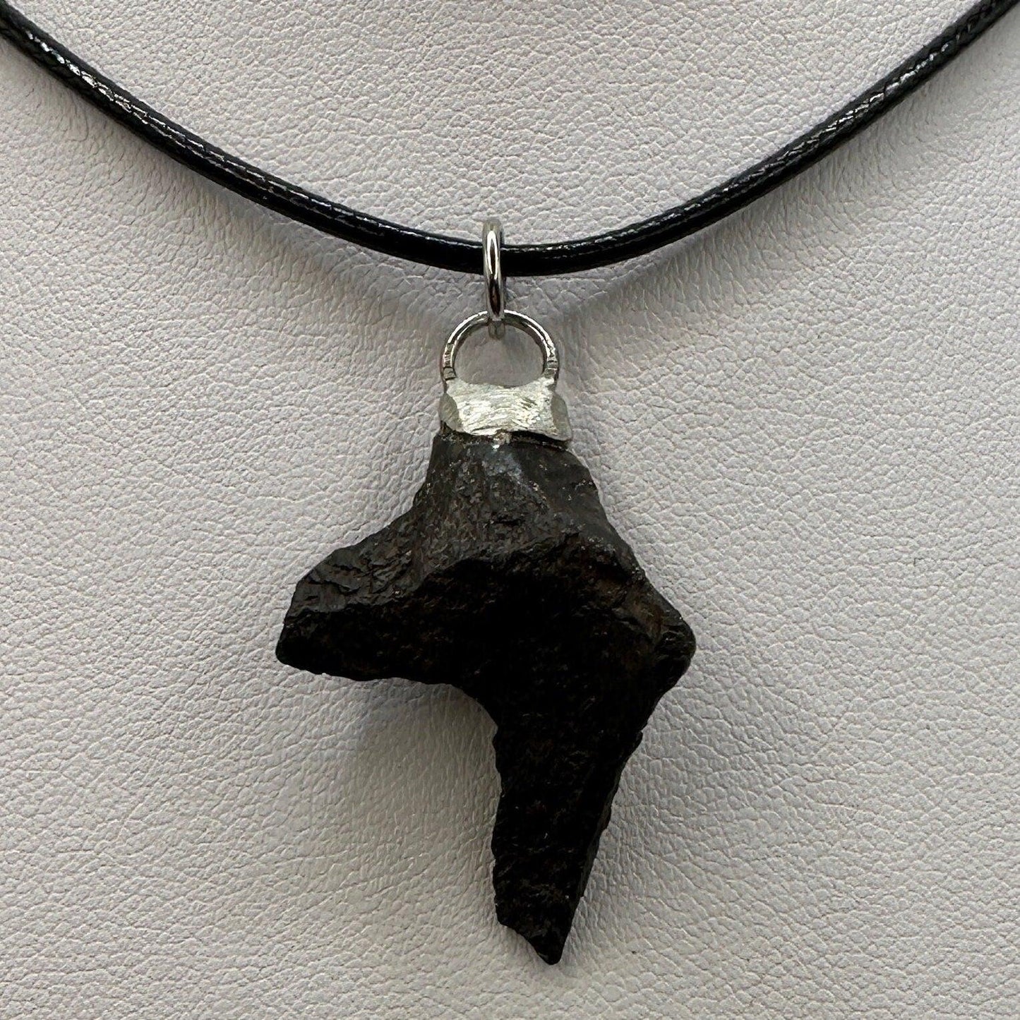 Rare Canyon Diablo Meteorite Pendant 6.59 grams, Beautiful and unique meteorite formation, Astronomy Gift, Space Gift, Iron Meteorite