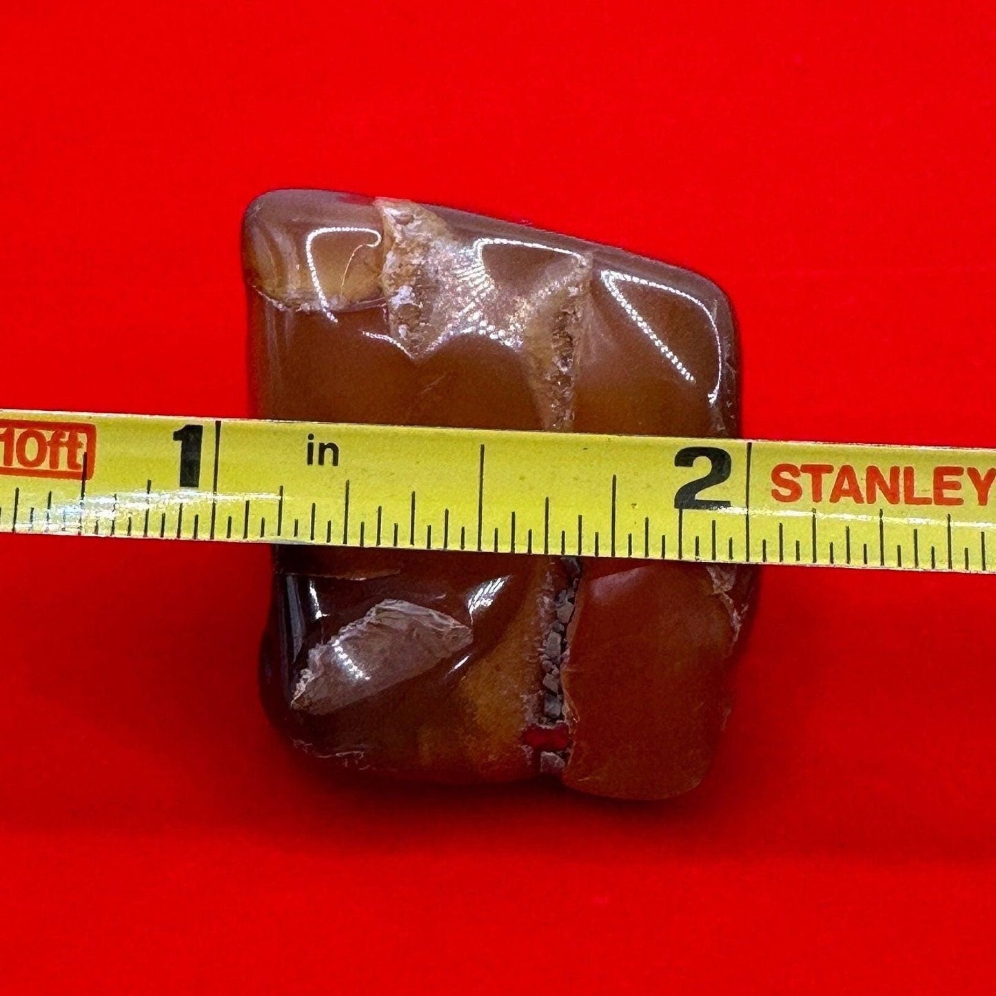 Beautiful Tumbled Carnelian, Arizona Carnelian, Rock Collection, Tumbled Stone, Carnelian, 38.59 grams