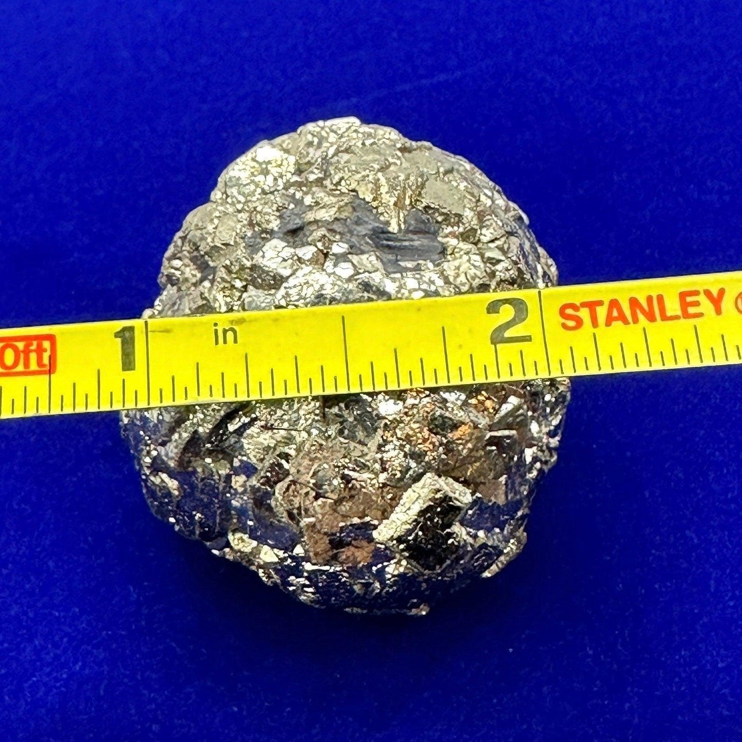 Golden Prophecy Stone, Rare and Unique, Marcasite Nodule, Crystal of Protection, Pyrite, Reiki, Rock Collection, Transformation, 87.56 grams