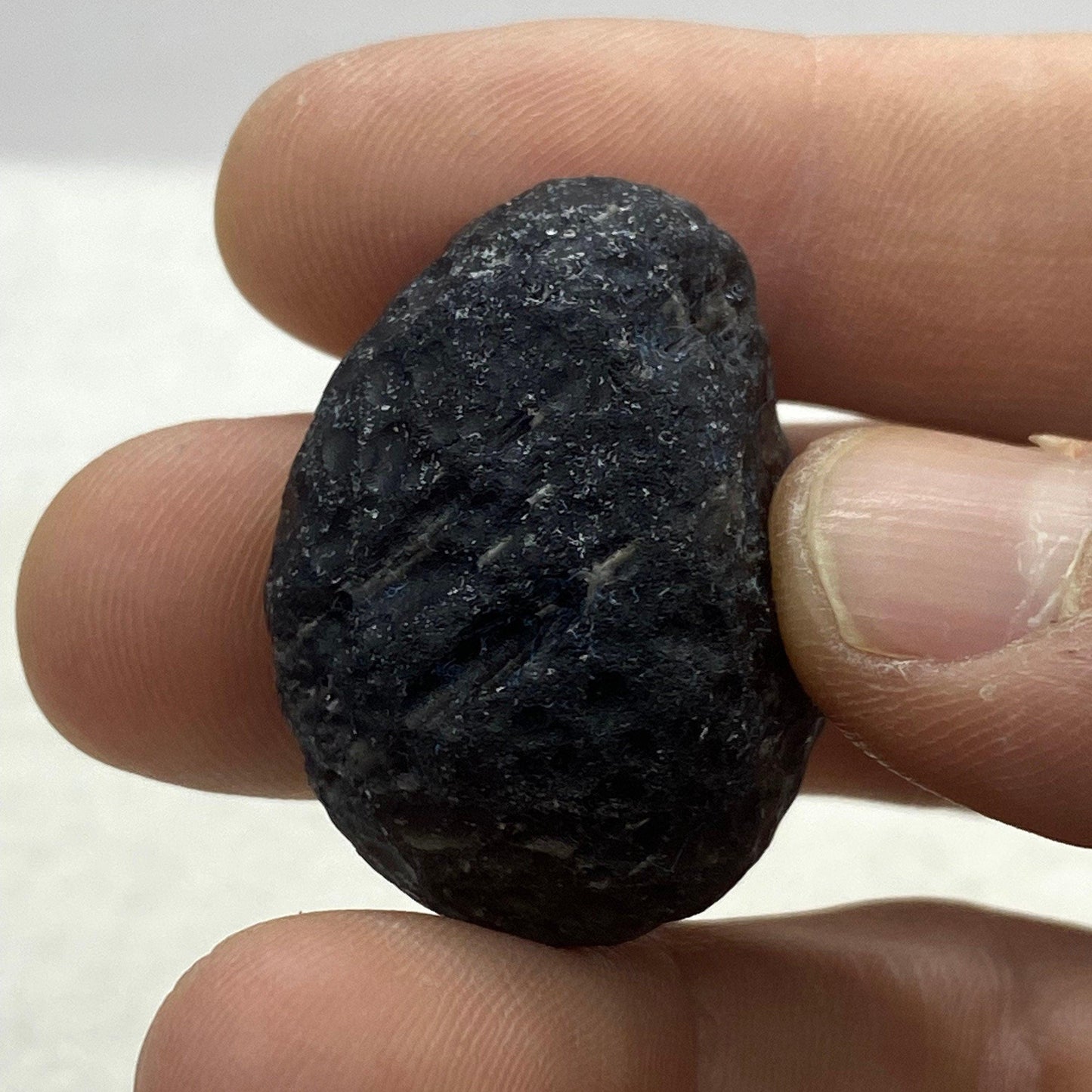 Colombianite Specimen, Beautiful and Translucent, Shamanic, Tektite, Pseudotektite, Obsidian, Healing Energy, Metaphysical, 18.88  grams