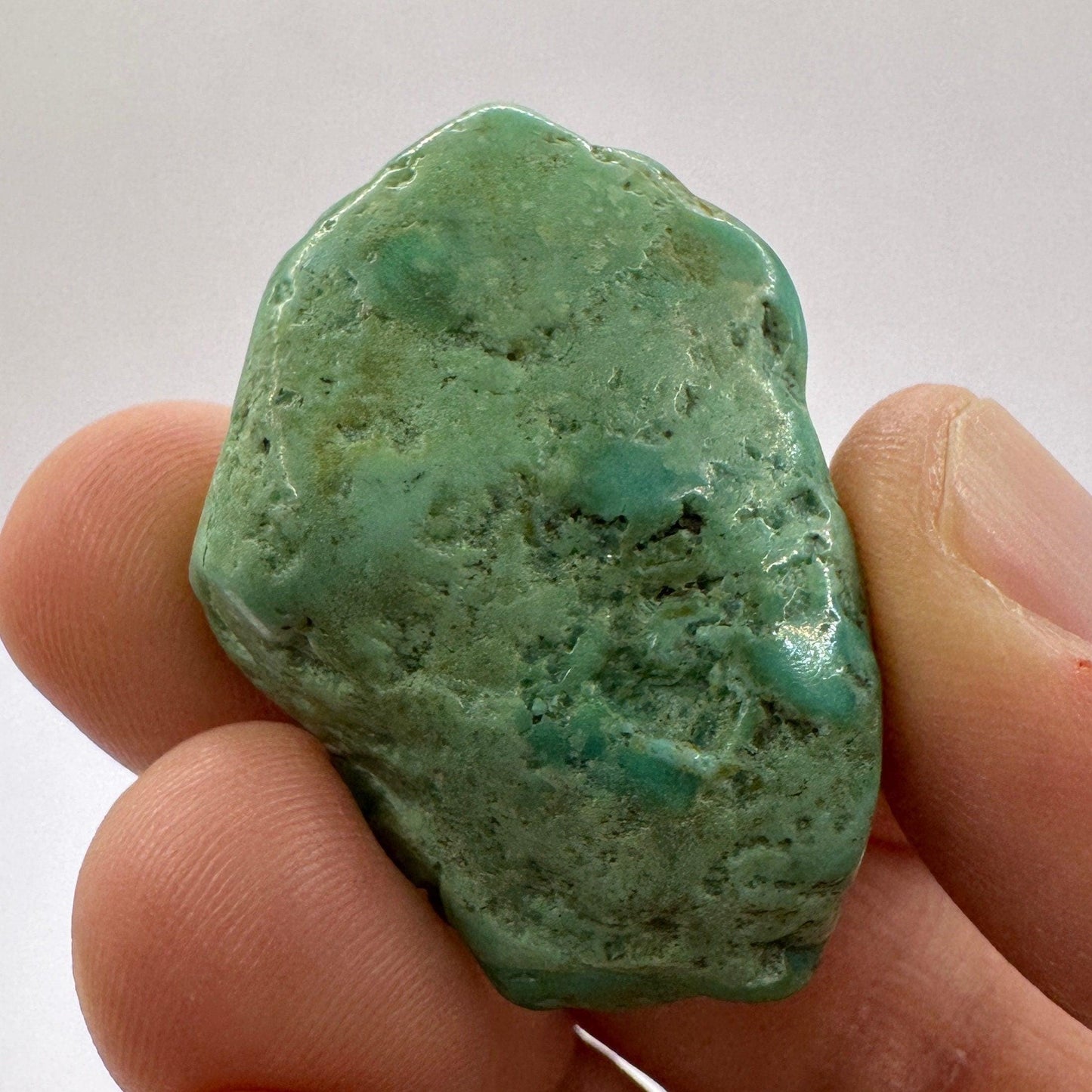 Beautiful High Quality Kingman Turquoise, Nugget, Smooth, Rock Collection, Reiki, Ithica Mine, Arizona Turquoise, 13.76 grams|68.8 carats