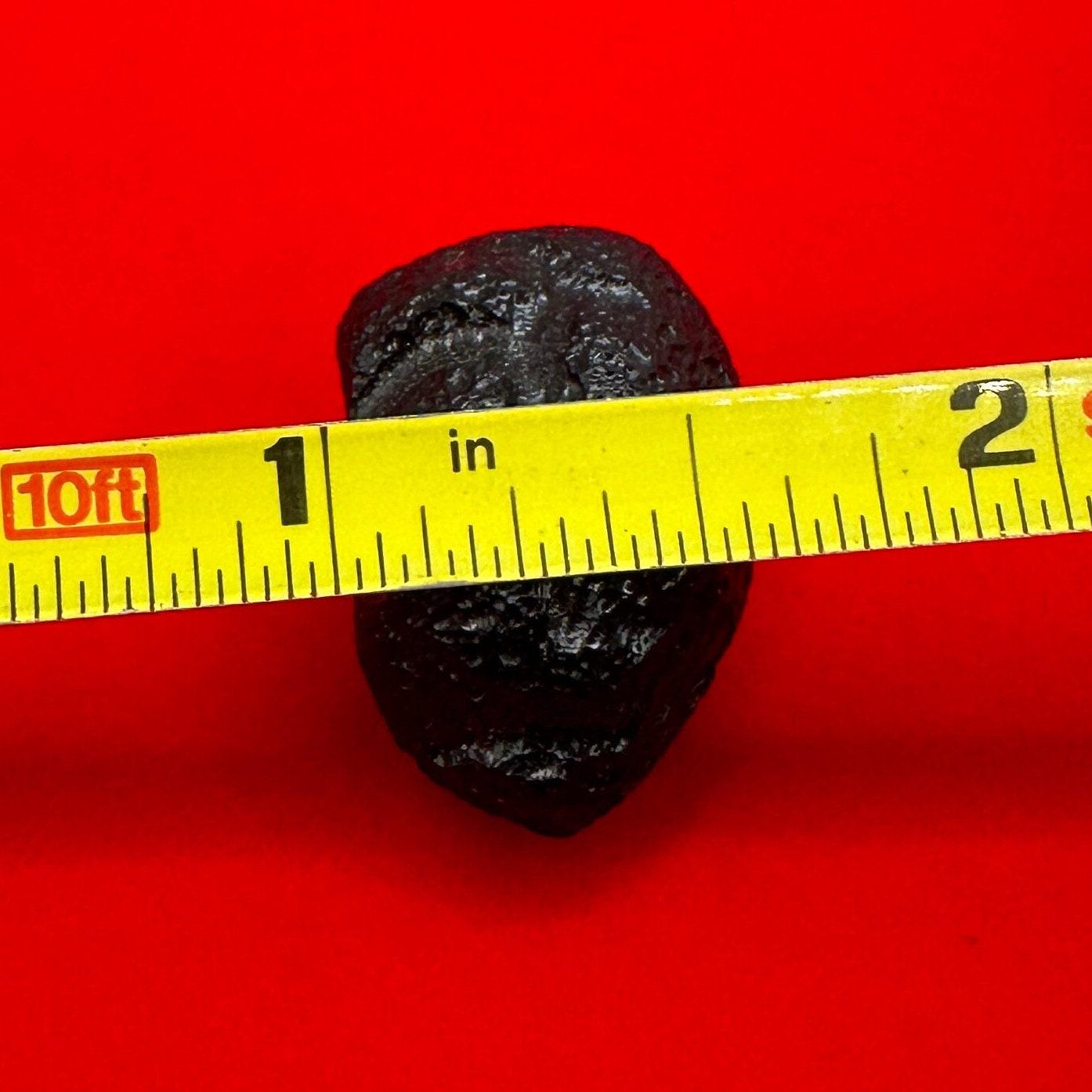 Rare and Beautiful Billitonite Tektite, Reiki, Batu Satam, Healing, Astronomy Gift, Meteorite and Tektite Collection, Tektite, 7.24 grams