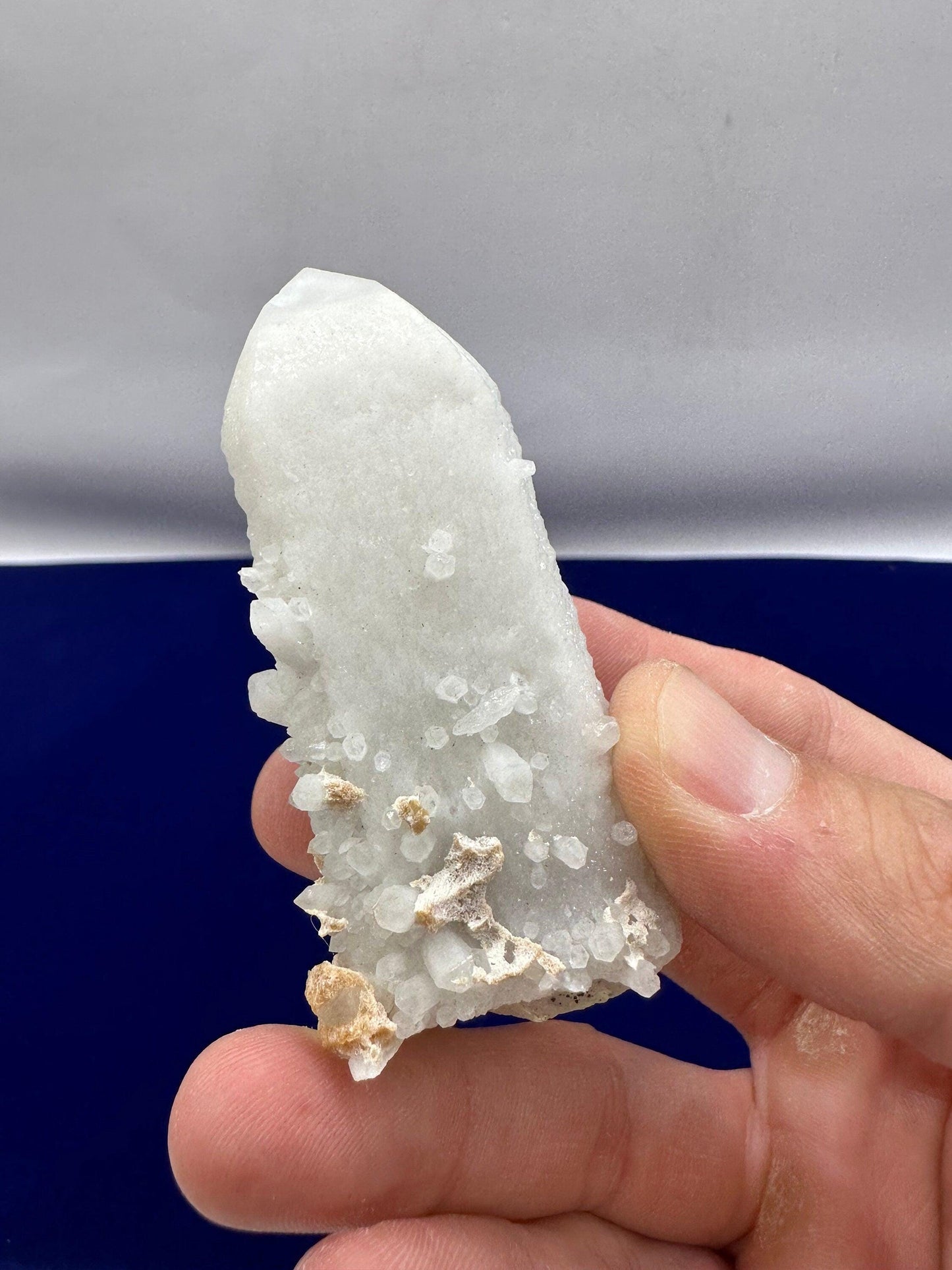 Beautiful Top Grade Candle Quartz, Candle Quartz Crystal, Mongolian Candle Quartz, Reiki, Energy Work, Crystal Collection, 75.62  gram