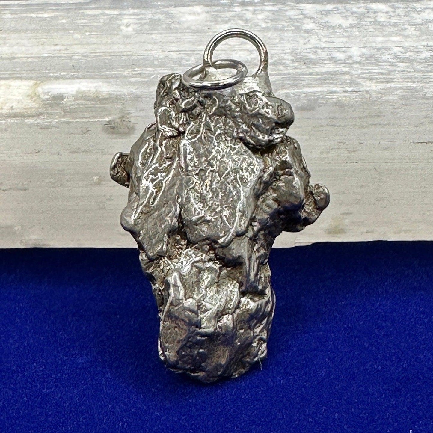 Beautiful Aletai Meteorite Pendant, 16.73 grams, Astronomy Gift, Authentic Meteorite, Meteorite Jewelry, Meteorite Pendant, COA, Space Gift