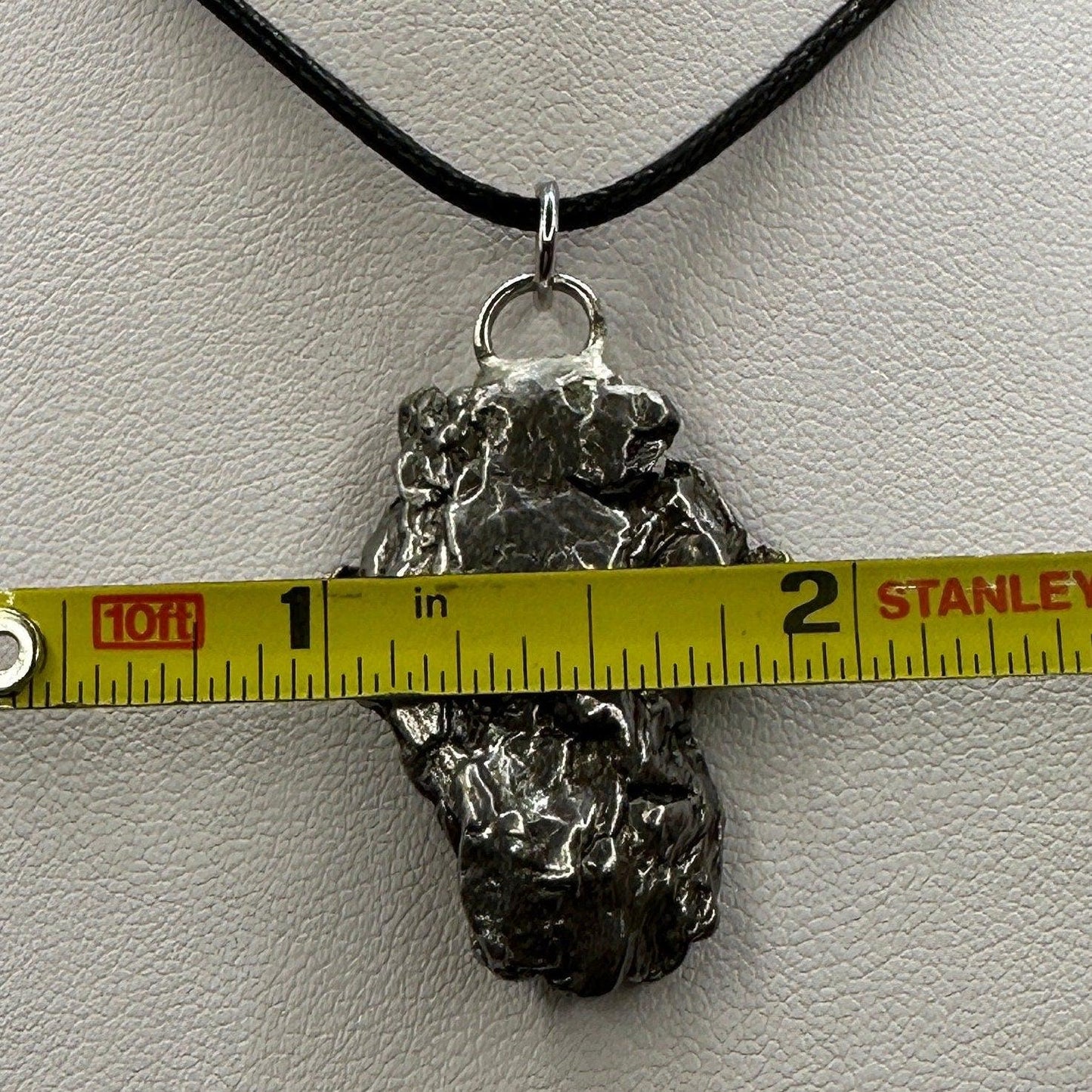 Beautiful Aletai Meteorite Pendant, 16.73 grams, Astronomy Gift, Authentic Meteorite, Meteorite Jewelry, Meteorite Pendant, COA, Space Gift