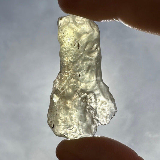 Libyan Desert Glass Tektite: Rare Golden Crystal from Egypt, 18.49 grams