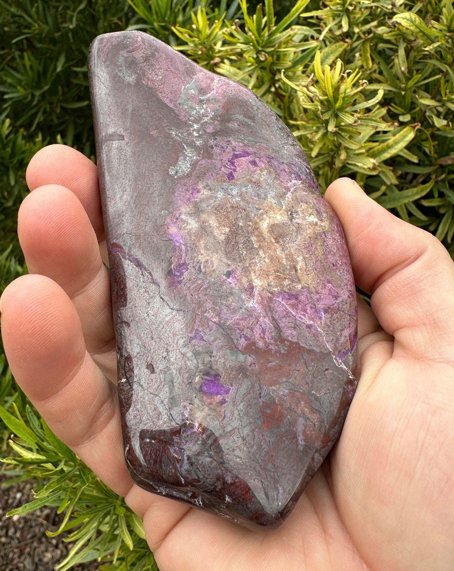 Sugalite, Polished Sugalite, Rare Large Sugalite, South African, Reiki Energy Work, Authentic Sugalite, 306.17 grams