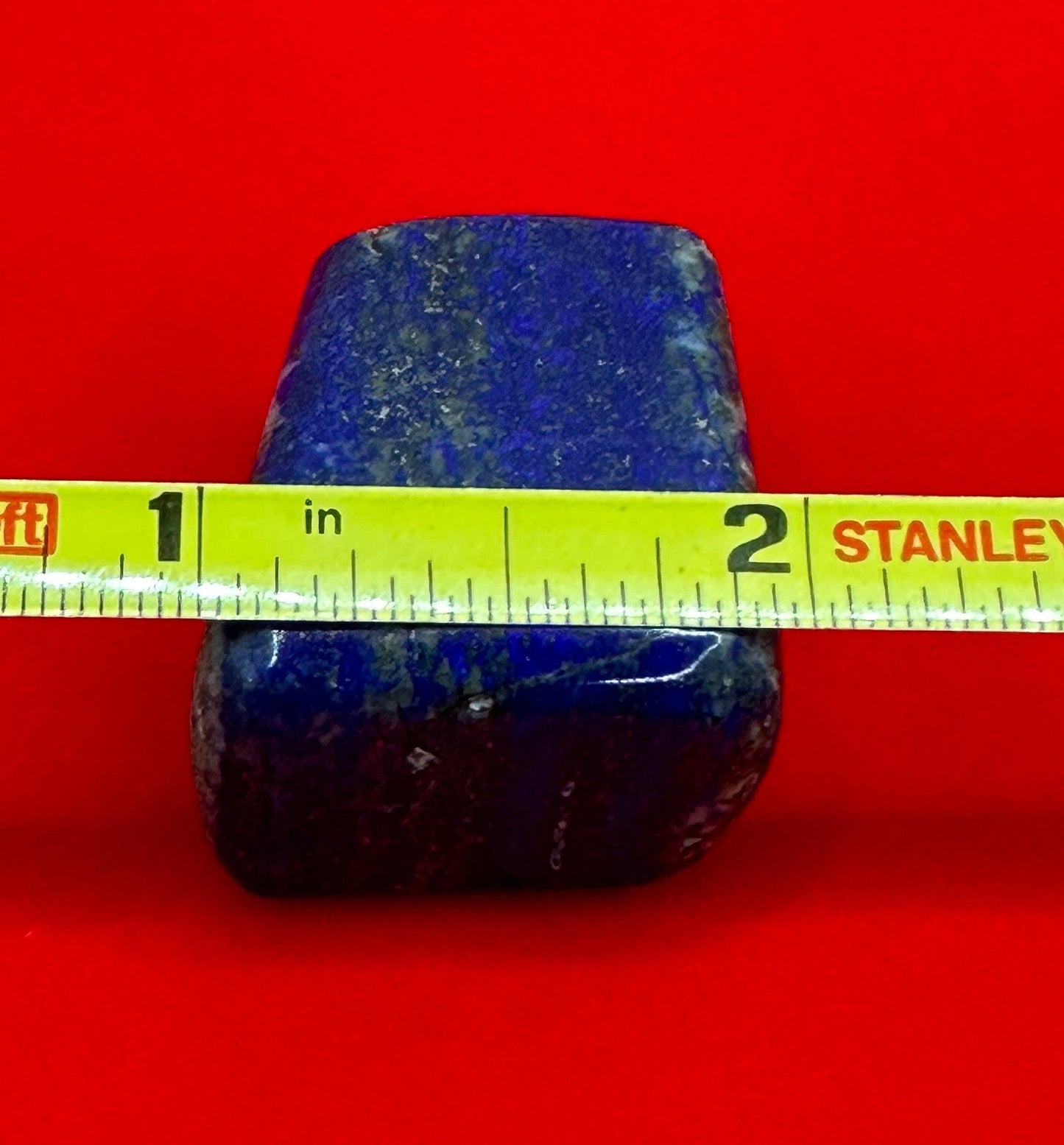 Beautiful High Quality Lapis Lazuli tumbled stone, Rock Collection, Reiki, Throat Chakra, Blue Stone, 30.18 grams