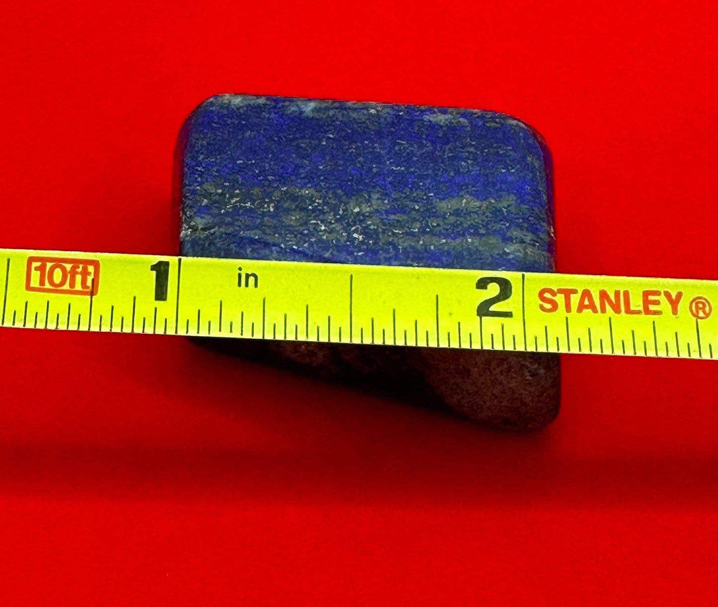 Beautiful High Quality Lapis Lazuli tumbled stone, Rock Collection, Reiki, Throat Chakra, Blue Stone, 30.18 grams