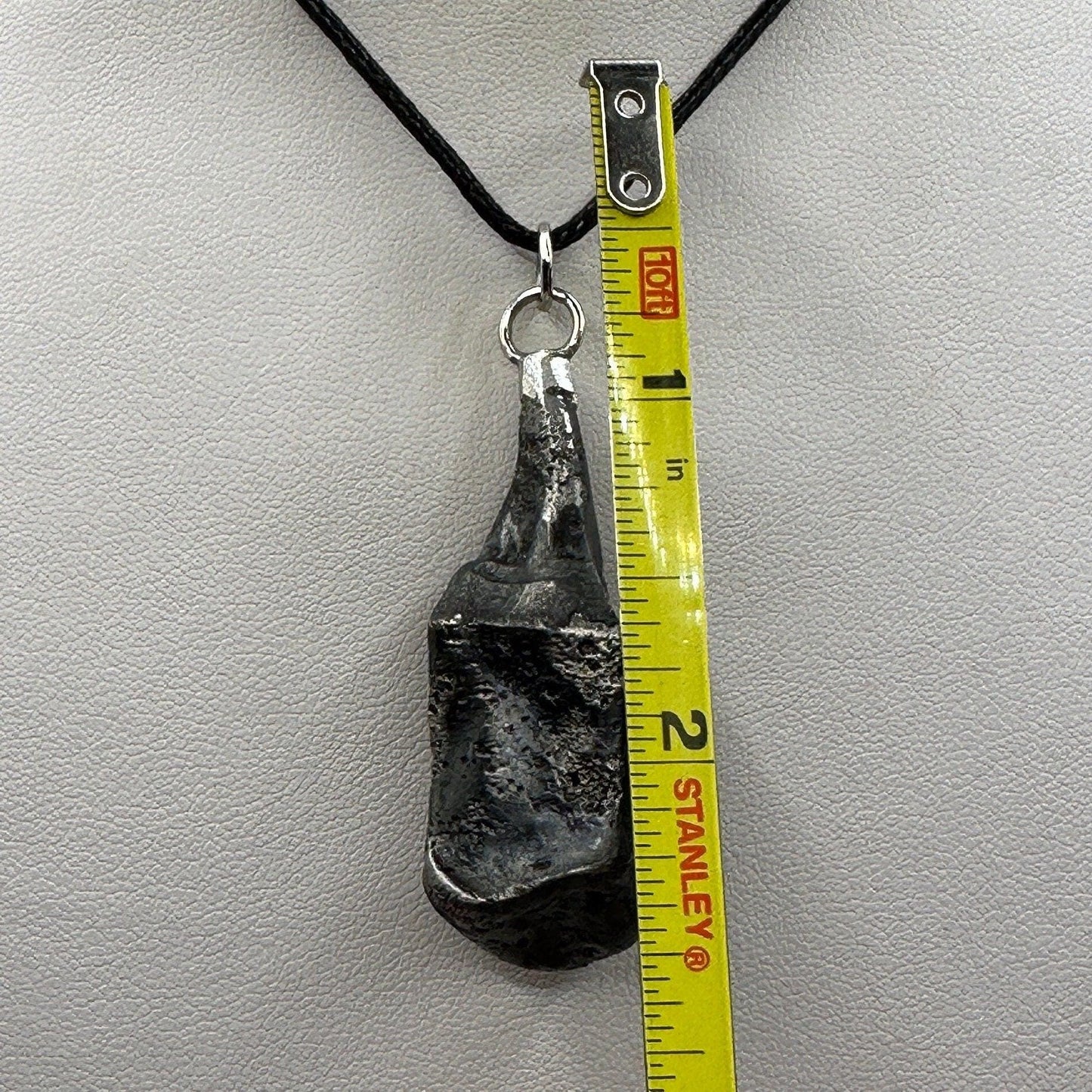 Sikhote-Alin Meteorite Pendant 30.03 grams, Astronomy Gift, Authentic Meteorite, Space Gift, Meteorite Jewelry, Iron Meteorite