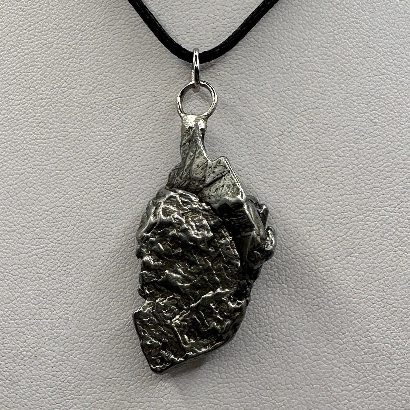 Beautiful Aletai Meteorite Pendant, 22.01 grams, Astronomy Gift, Authentic Meteorite, Meteorite Jewelry, Meteorite Pendant, COA, Space Gift