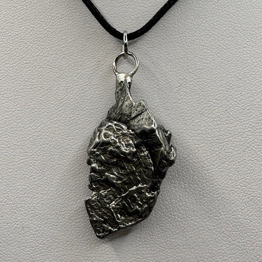 Beautiful Aletai Meteorite Pendant, 22.01 grams, Astronomy Gift, Authentic Meteorite, Meteorite Jewelry, Meteorite Pendant, COA, Space Gift