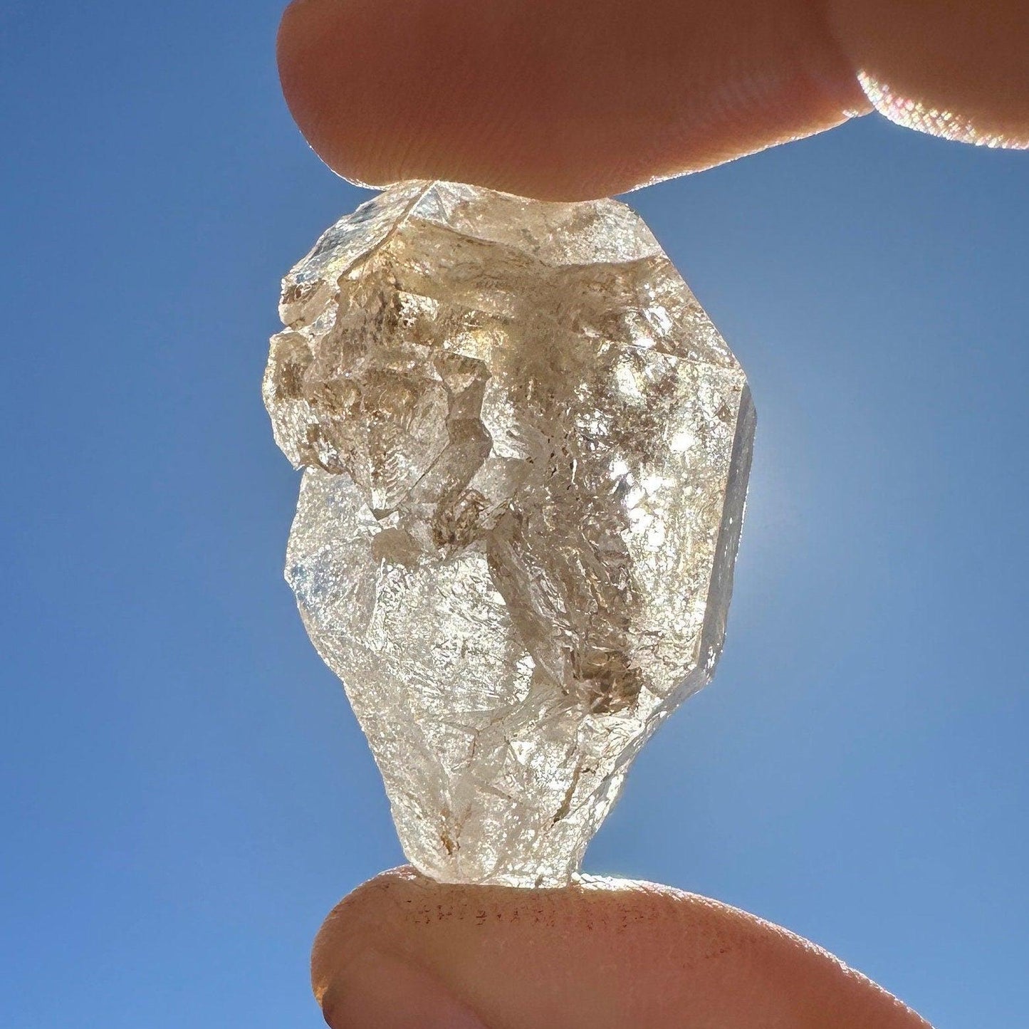 Beautiful Moroccan Herkimer Diamond Crystal, Reiki Energy, Meditation, Crystal Collection, Lucid Dreaming, Dreamwork, 13.13 grams