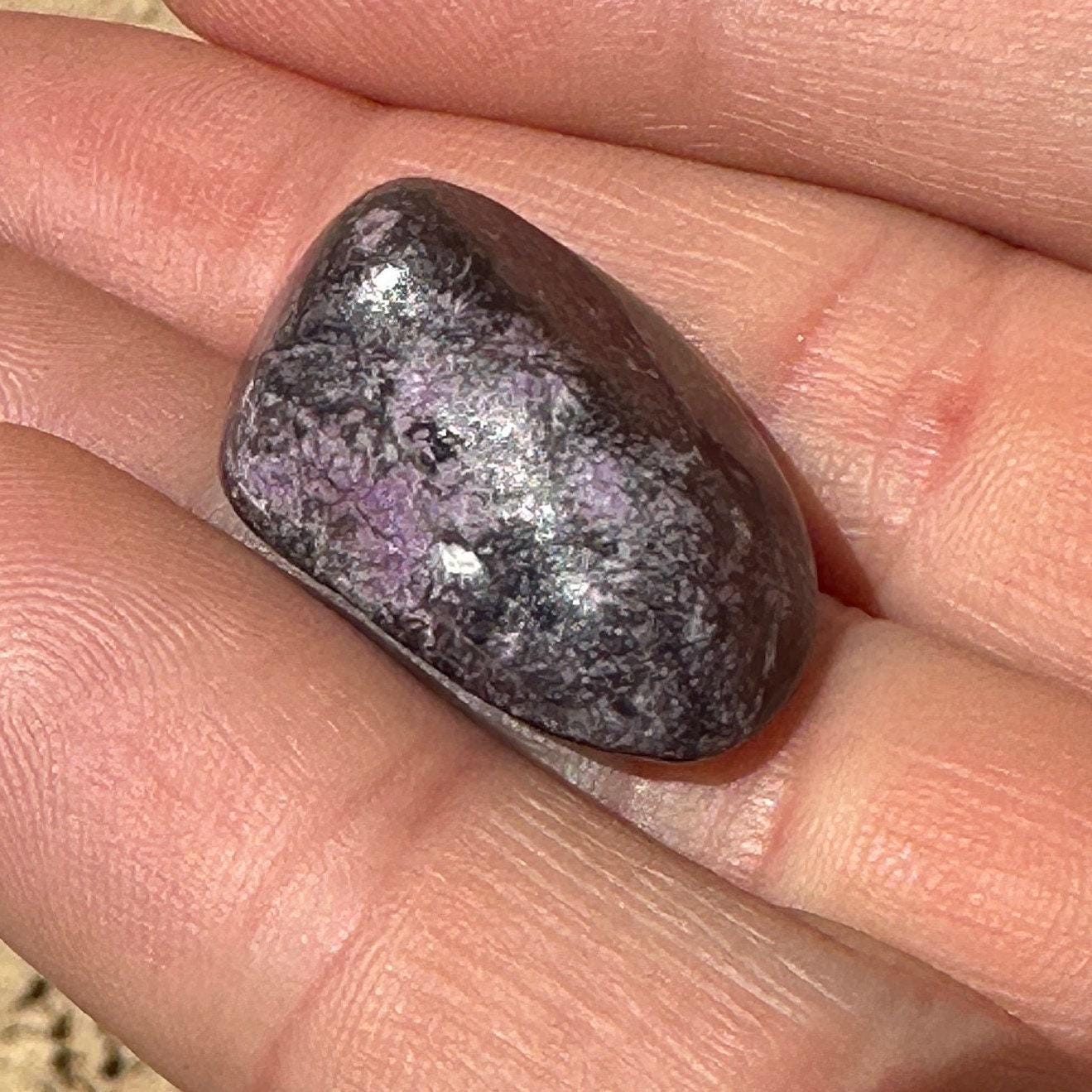 Sugalite Specimen, Polished Sugalite, Rare Sugalite, Inner Peace, South African, Reiki Energy Work, Authentic Sugalite, 6.00 grams