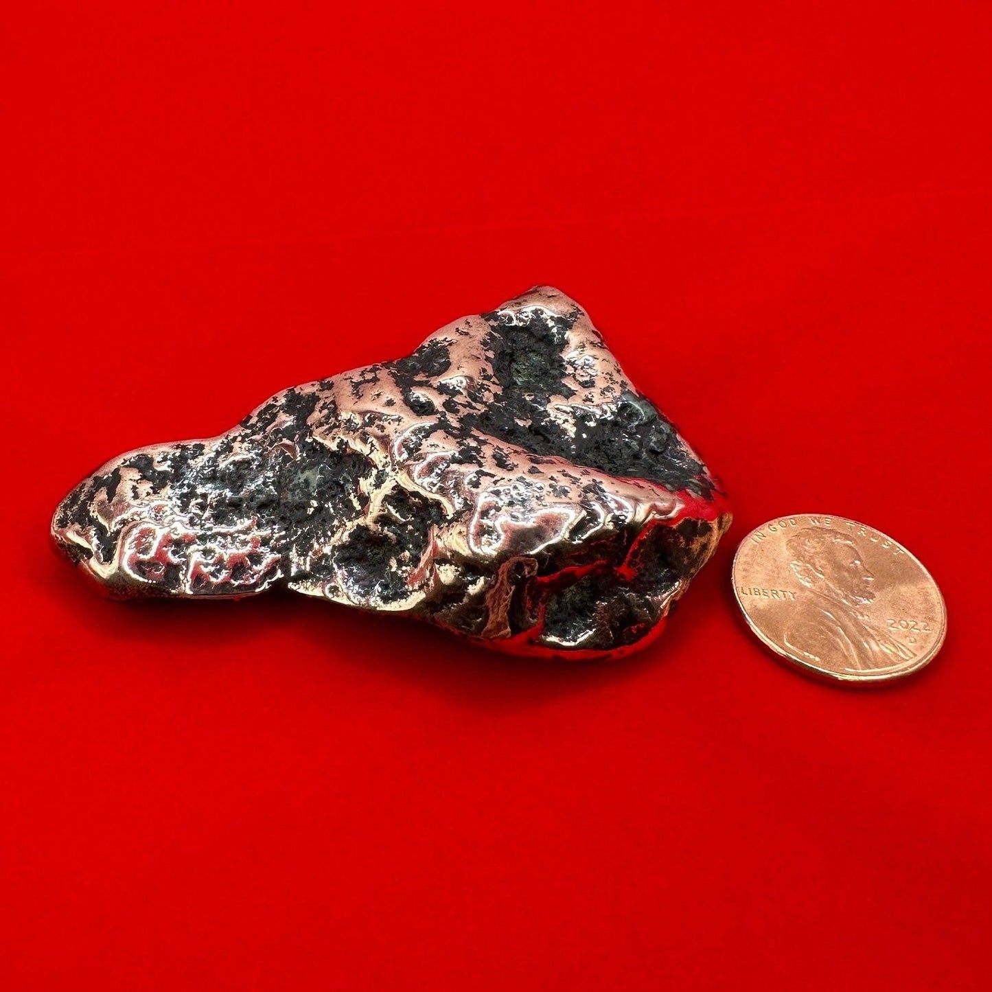 Michigan Native Float Copper, Keweenaw Float Copper, Natural Form, Arthritis, Float Copper, Michigan, Natural Copper, Michigan, 114.07 Grams