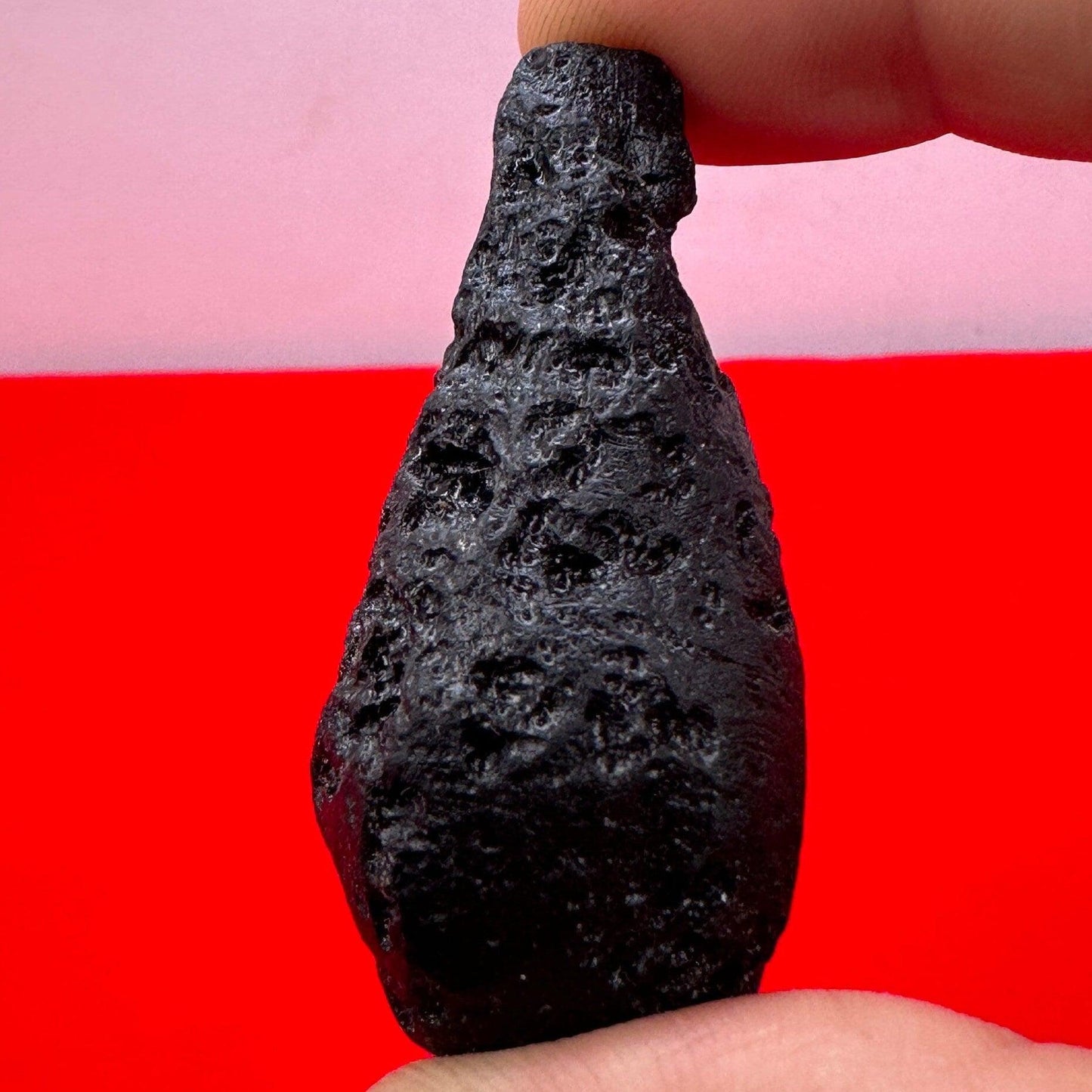 Beautiful Tektite, Indonesia, Indochinite Tektite, Rock Impactite, Dumbell Shaped, Reiki, 27.12 grams, Astronomy Gift, Tektite, Space Gift