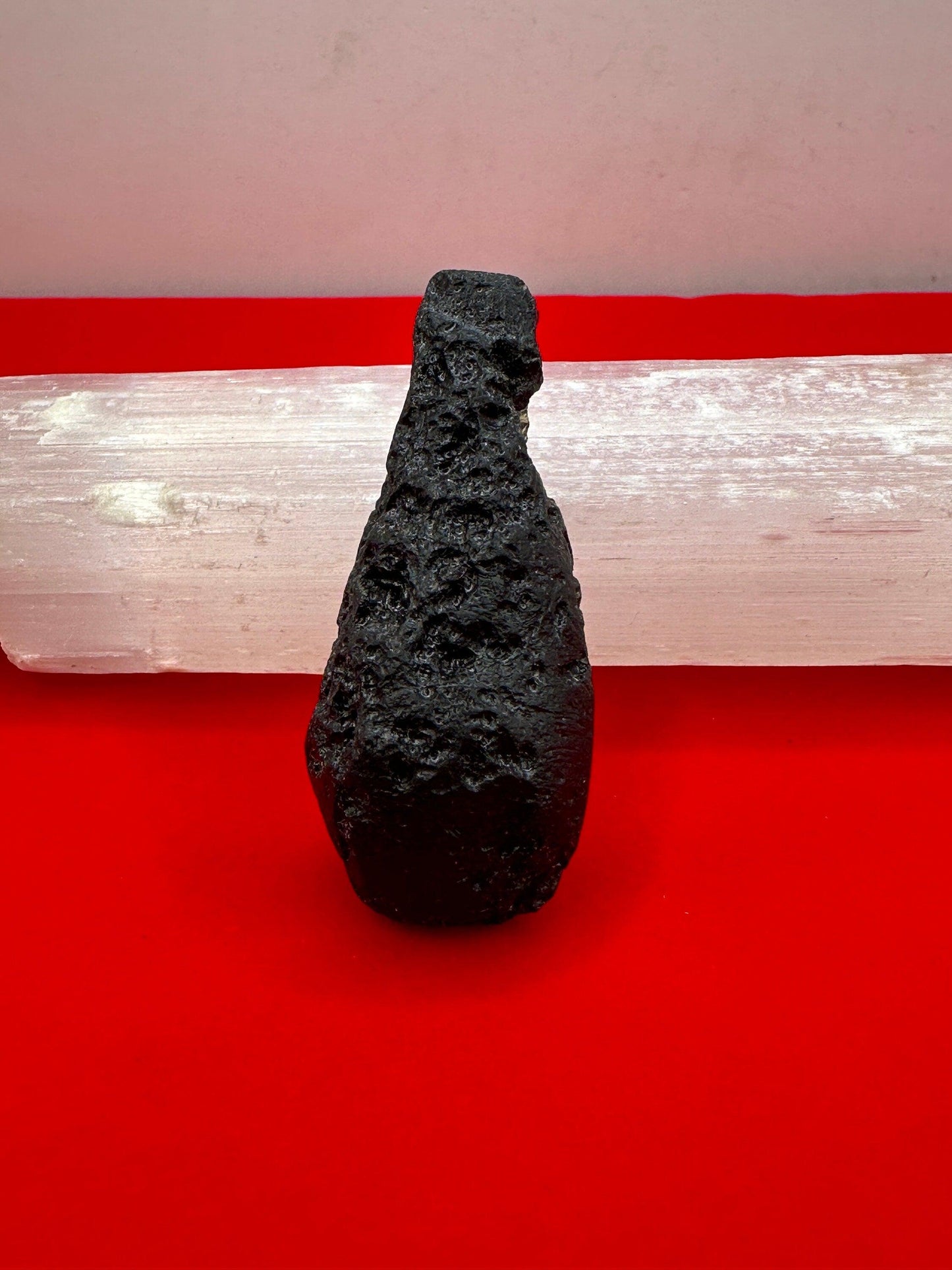 Beautiful Tektite, Indonesia, Indochinite Tektite, Rock Impactite, Dumbell Shaped, Reiki, 27.12 grams, Astronomy Gift, Tektite, Space Gift