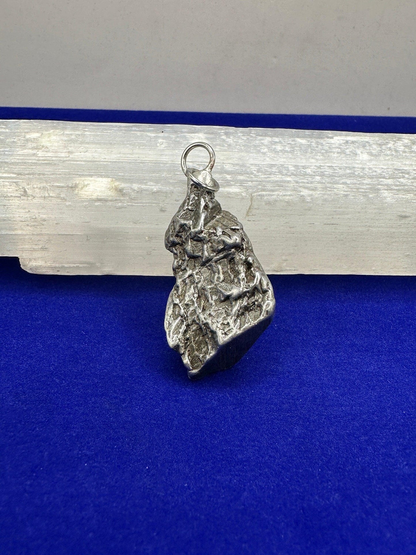 Beautiful Aletai Meteorite Pendant, 22.43 grams, Astronomy Gift, Authentic Meteorite, Meteorite Jewelry, Meteorite Pendant, COA, Space Gift