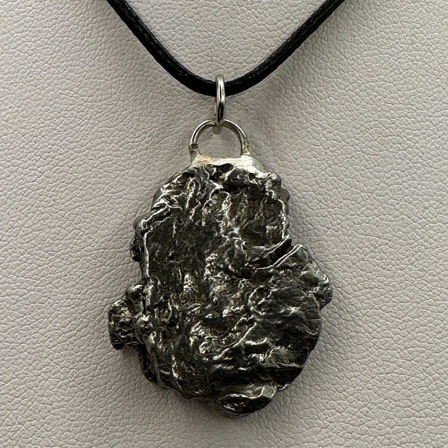 Beautiful Aletai Meteorite Pendant, 16.12 grams, Astronomy Gift, Authentic Meteorite, Meteorite Jewelry, Meteorite Pendant, COA, Space Gift