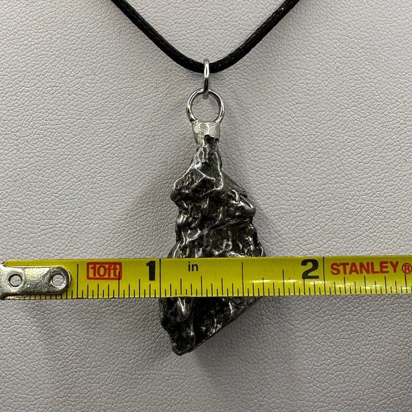 Beautiful Aletai Meteorite Pendant, 22.43 grams, Astronomy Gift, Authentic Meteorite, Meteorite Jewelry, Meteorite Pendant, COA, Space Gift