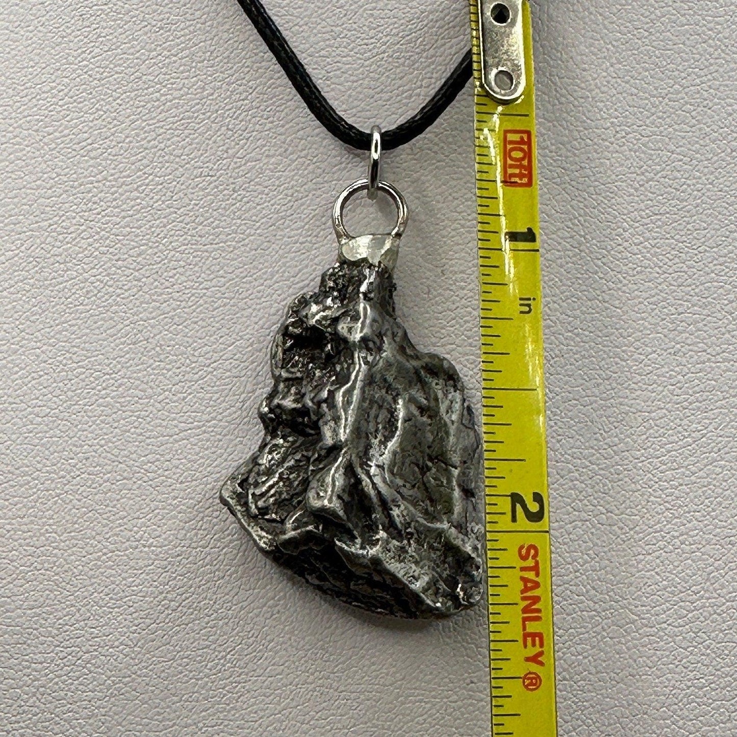 Beautiful Aletai Meteorite Pendant, 21.63 grams, Astronomy Gift, Authentic Meteorite, Meteorite Jewelry, Meteorite Pendant, COA, Space Gift