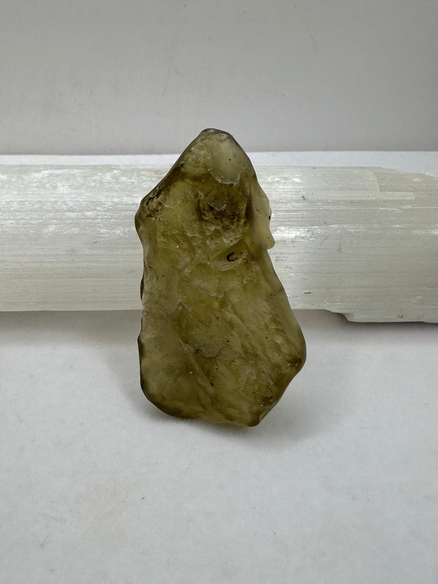 Rare Greenish Libyan Desert Glass, Libyan Gold Tektite, Golden Moldavite, Manifestation Talisman, Astronomy Gift, Space Gift, 19.78 grams