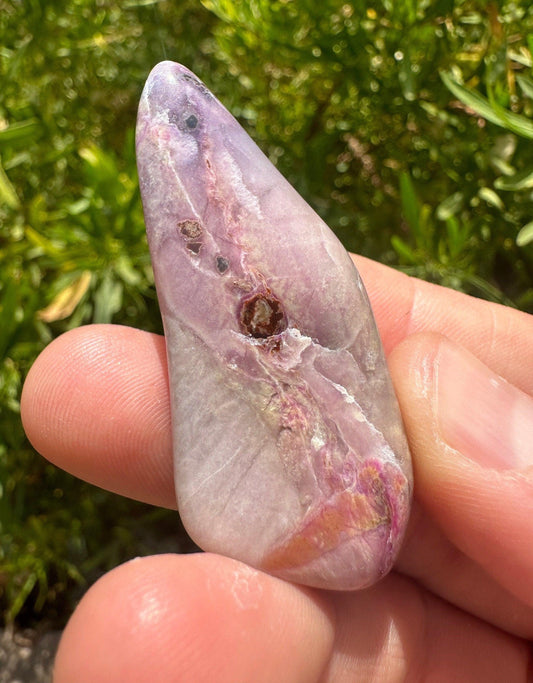 Sugalite Specimen, Polished Sugalite, Rare Sugalite, Inner Peace, South African, Reiki Energy Work, Authentic Sugalite, 22.70 grams