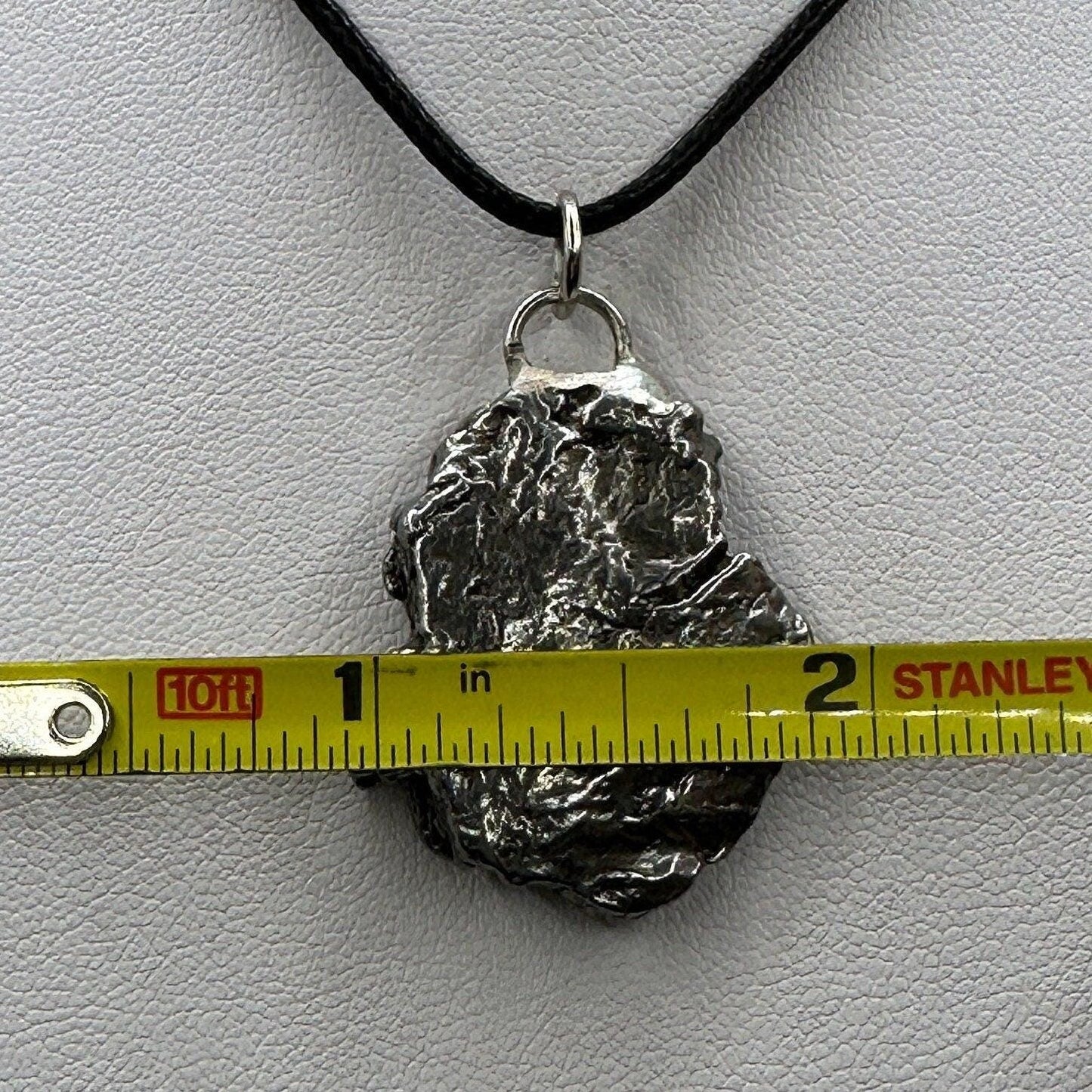 Beautiful Aletai Meteorite Pendant, 16.12 grams, Astronomy Gift, Authentic Meteorite, Meteorite Jewelry, Meteorite Pendant, COA, Space Gift