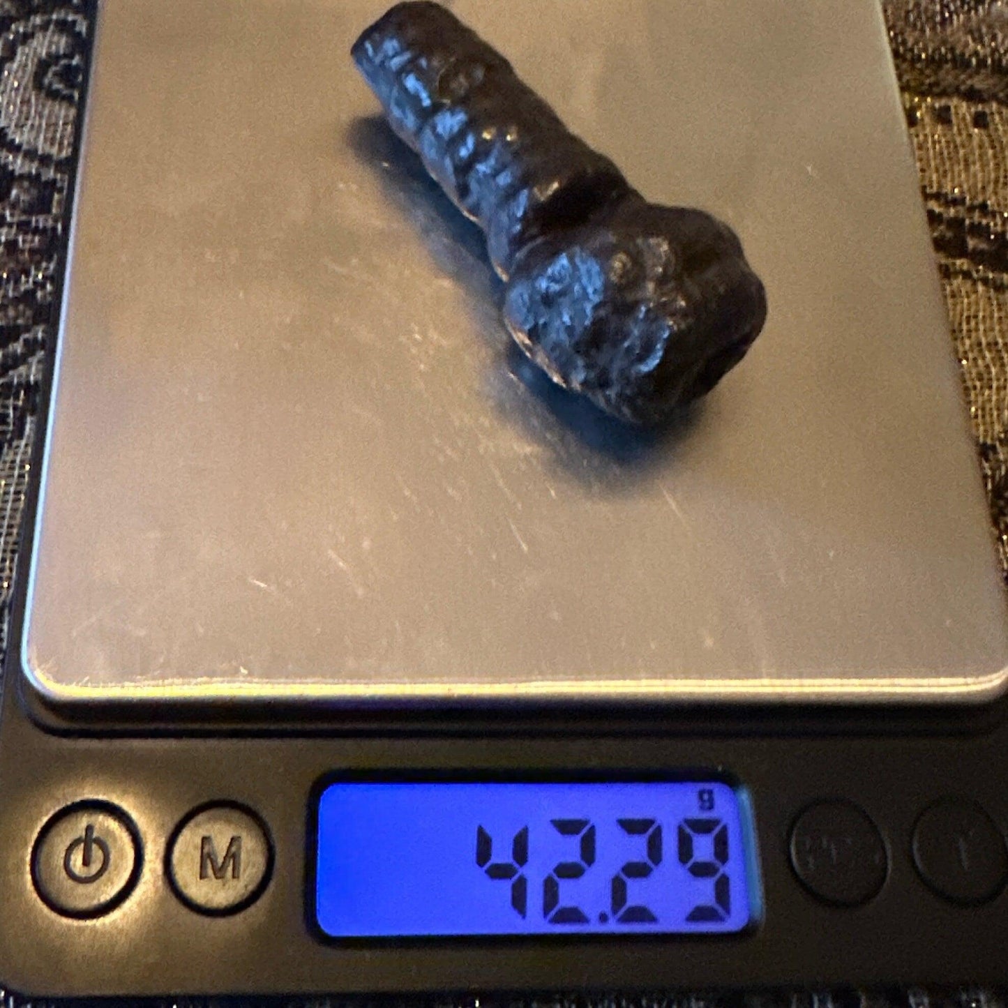 Rare and Unique Large Elongated Prophecy Stone from Egypt, Witches Toe, Authentic, Inner Vision, Dreamwork, Energy Work, 42.29 grams