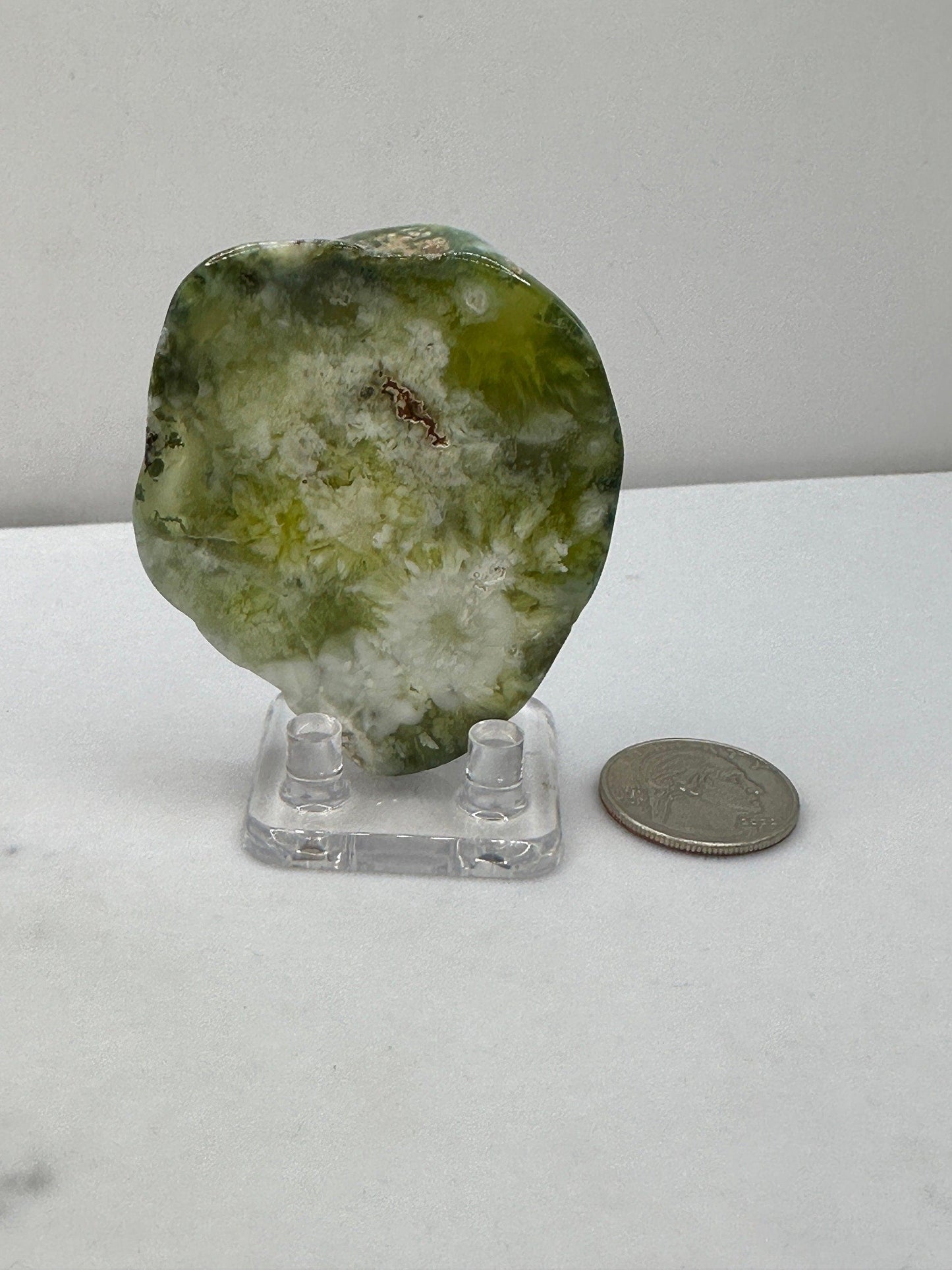 Prehnite Naturalite, Prehnite, Top Quality Prehnite, Australian Prehnite, Lucid Dreaming, Dreams, Reiki Energy, 71.57 grams |357.85 carats