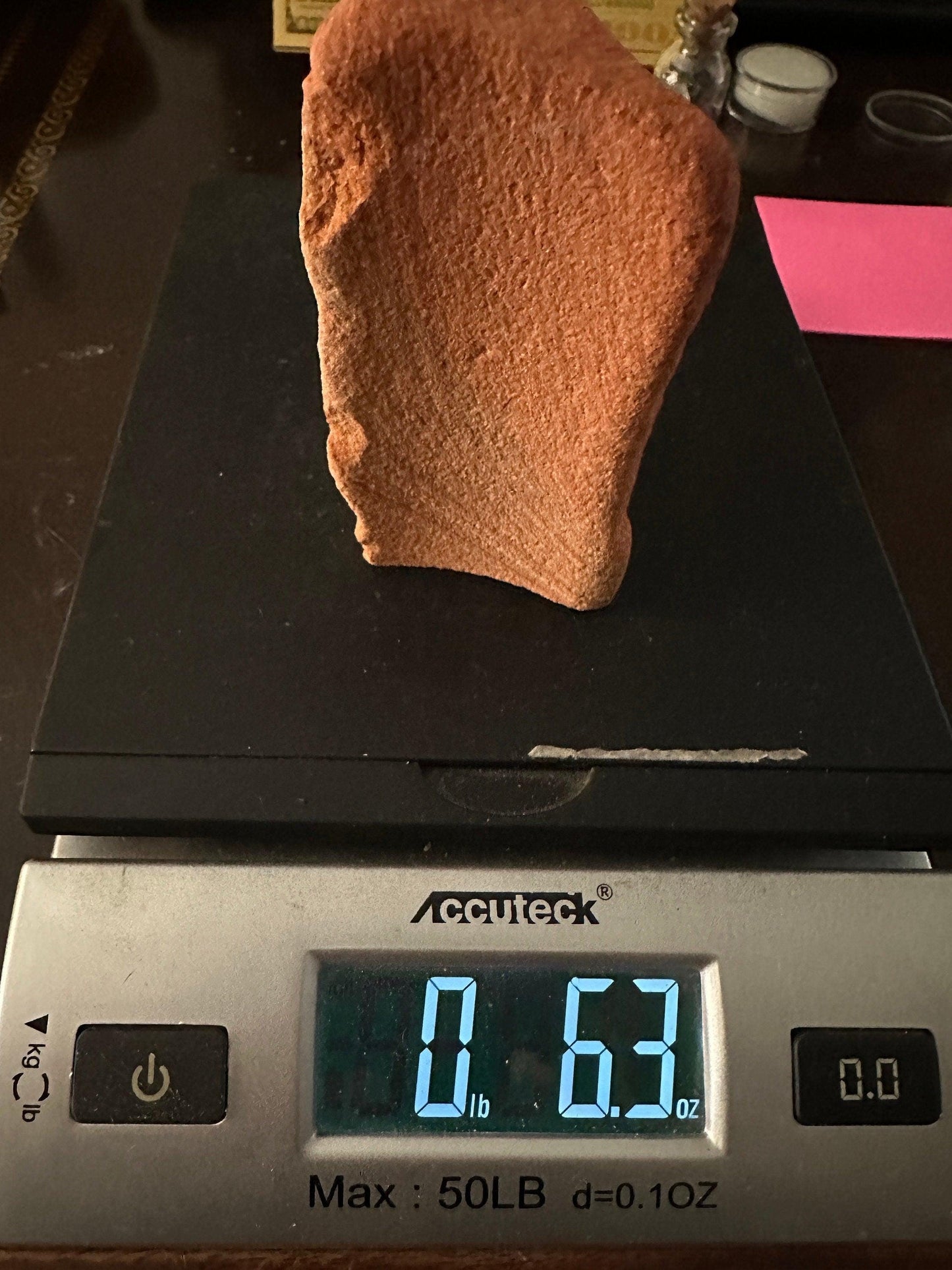 Rare and Unique Sandstone Sculpture from Southern Utah, Natural, Shinarump, Sandstone, Sandstone Specimen, Rock Collection, 6.3 ounces