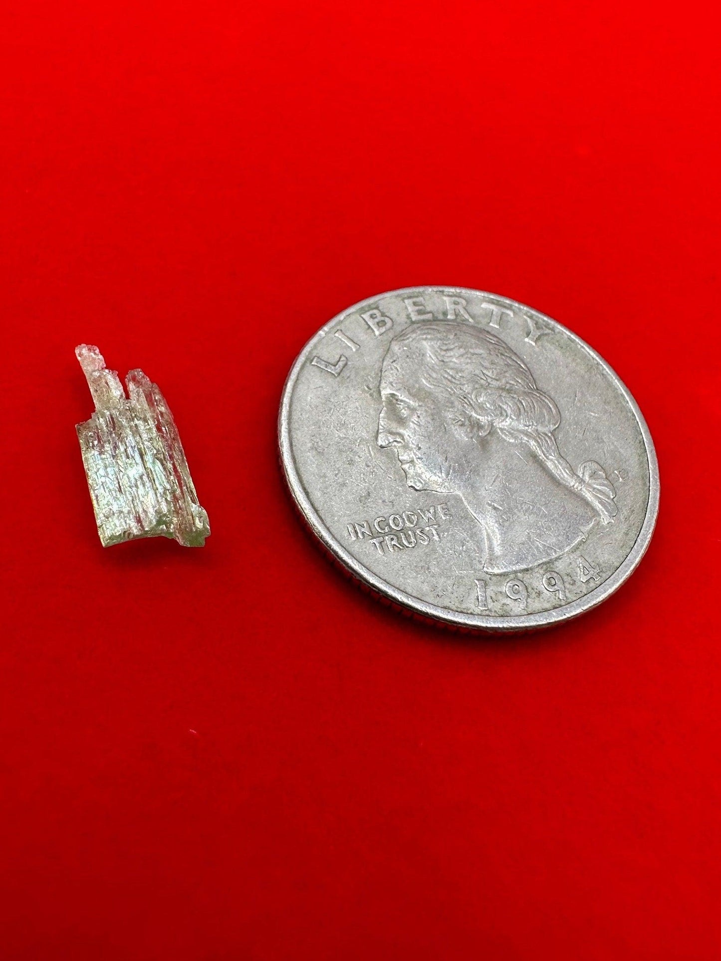 North Carolina Hiddenite, Authentic Hiddenite Crystal, Rare and Unique Crystal, Hiddenite Crystal, Healing Crystal, Reiki, 1.3 carats