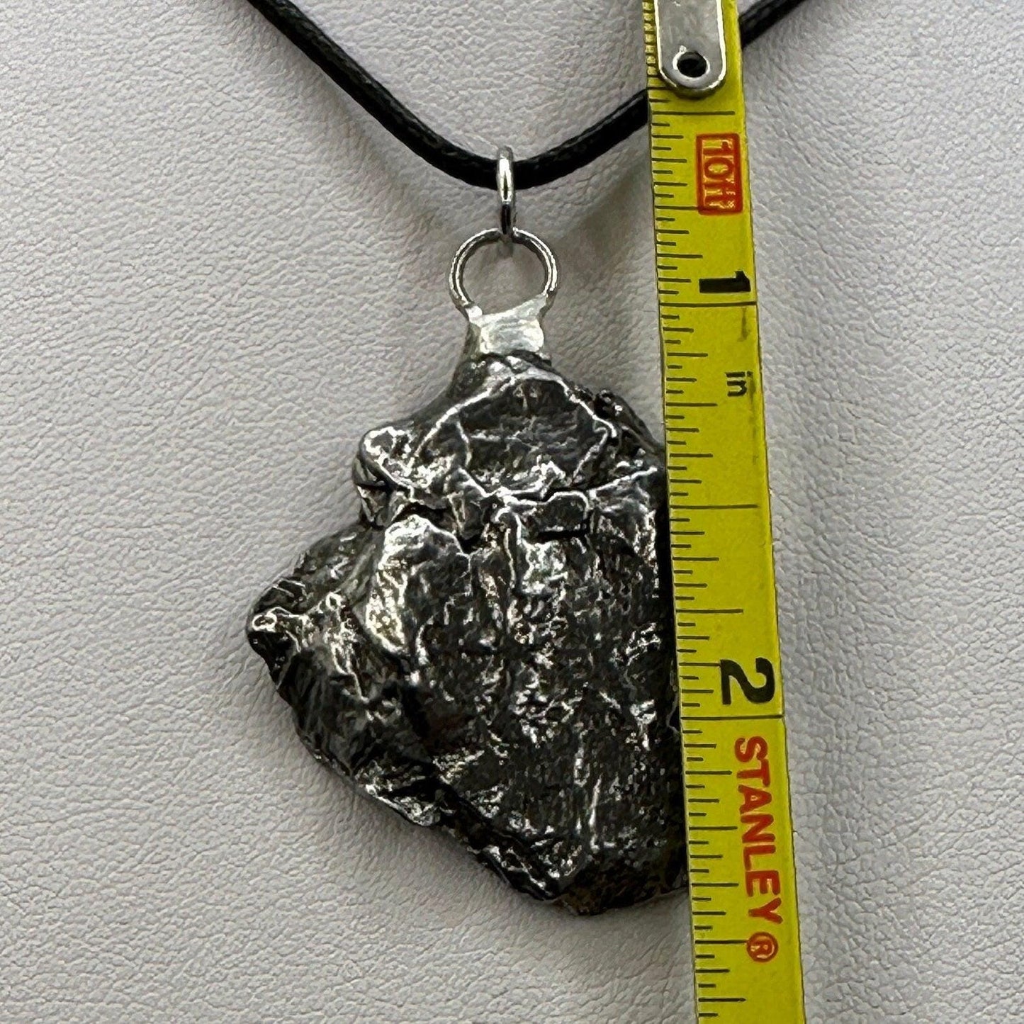 Beautiful Aletai Meteorite Pendant, 20.39 grams, Astronomy Gift, Authentic Meteorite, Meteorite Jewelry, Meteorite Pendant, COA, Space Gift