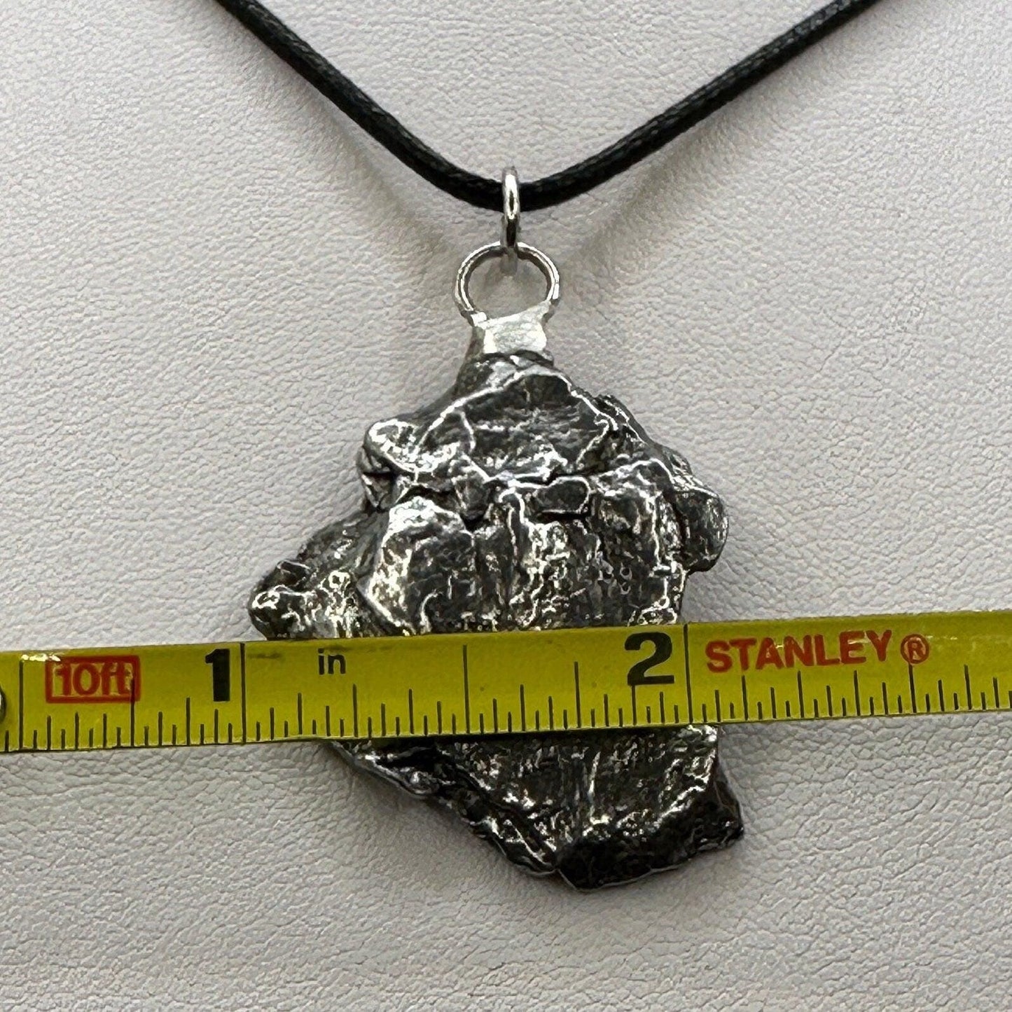 Beautiful Aletai Meteorite Pendant, 20.39 grams, Astronomy Gift, Authentic Meteorite, Meteorite Jewelry, Meteorite Pendant, COA, Space Gift