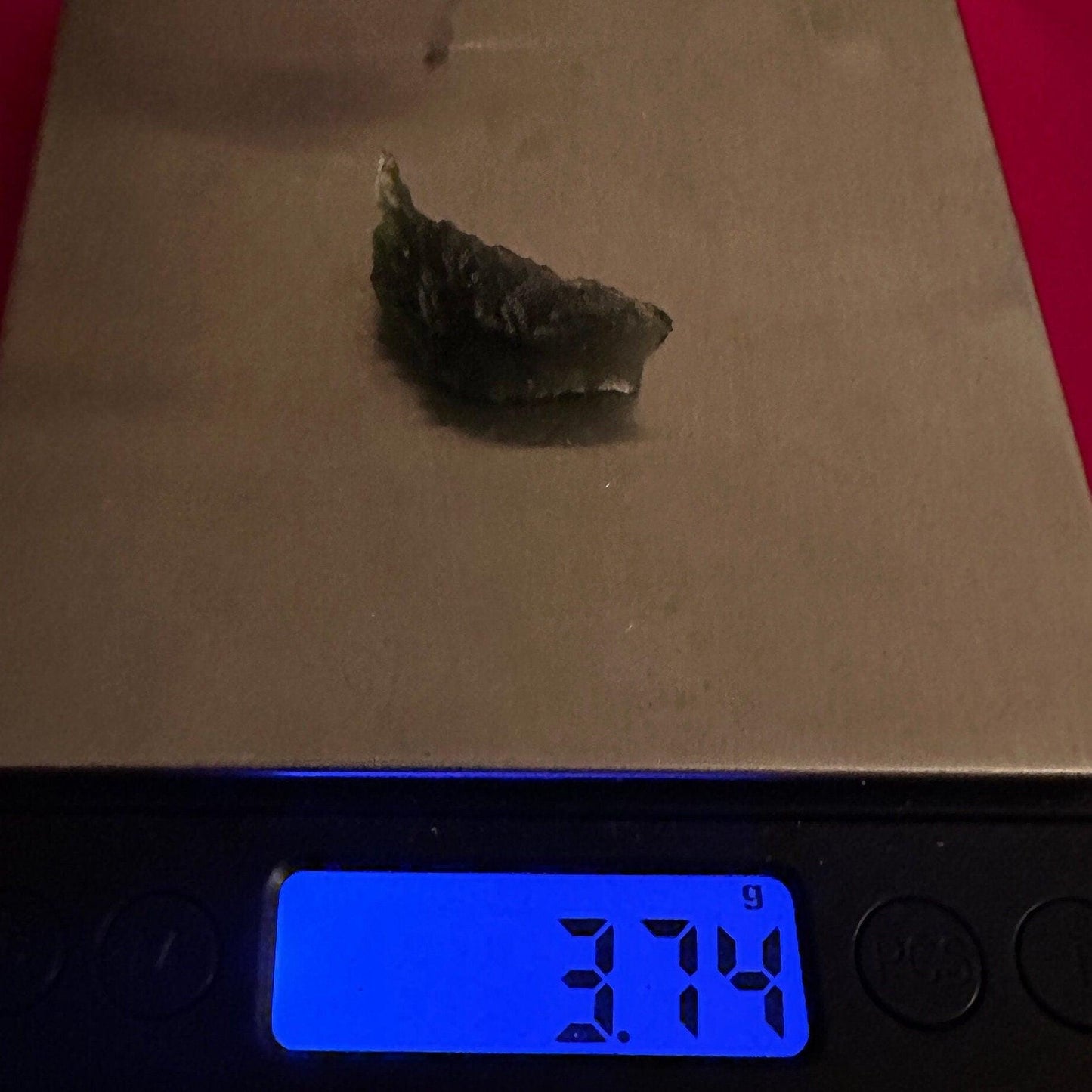 Moldavite Tektite Specimen, High Quality, Transformation, Manifestation, Reiki, Authentic Moldavite Specimen, 3.74 grams|18.7 carats.