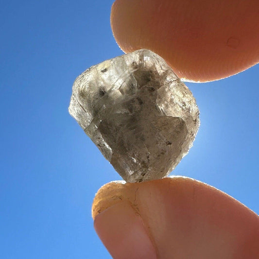 Beautiful Phenacite|Phenakite Crystal, Brazil, Full Moon Activated, Self Awakening, Rainbow Phenacite, 2.67 grams, 13.35 carats