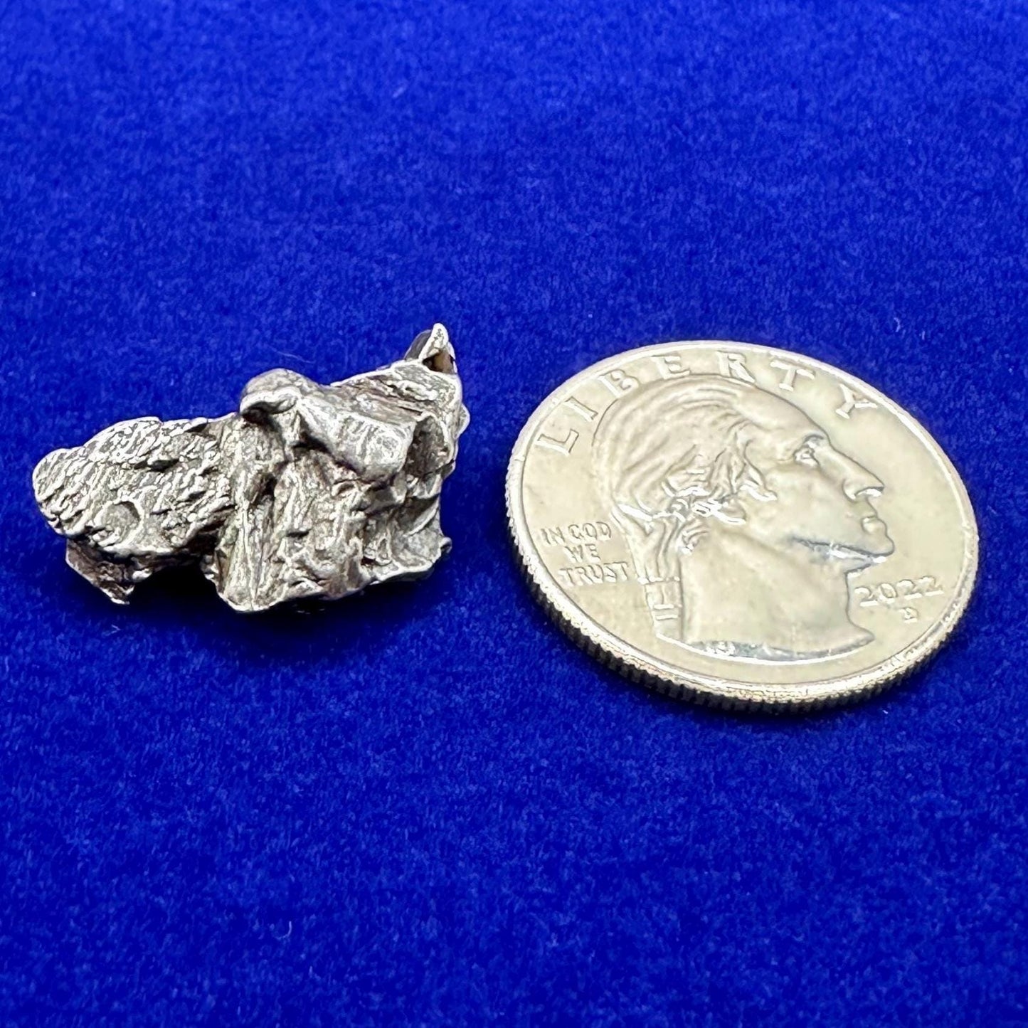 Tiny Meteorite Specimen Campo del Cielo 6.77 grams, Iron Meteorite, Astronomy Gift, Pocket Sized Gift, Space Gift, Gift for Kids of all Ages