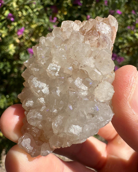 Beautiful Top Grade Anandalite Crystal, Rainbow Quartz, Samadhi Quartz, Aurora Quartz, Kundalini, Self Awakening, Crystal, 56.30 grams