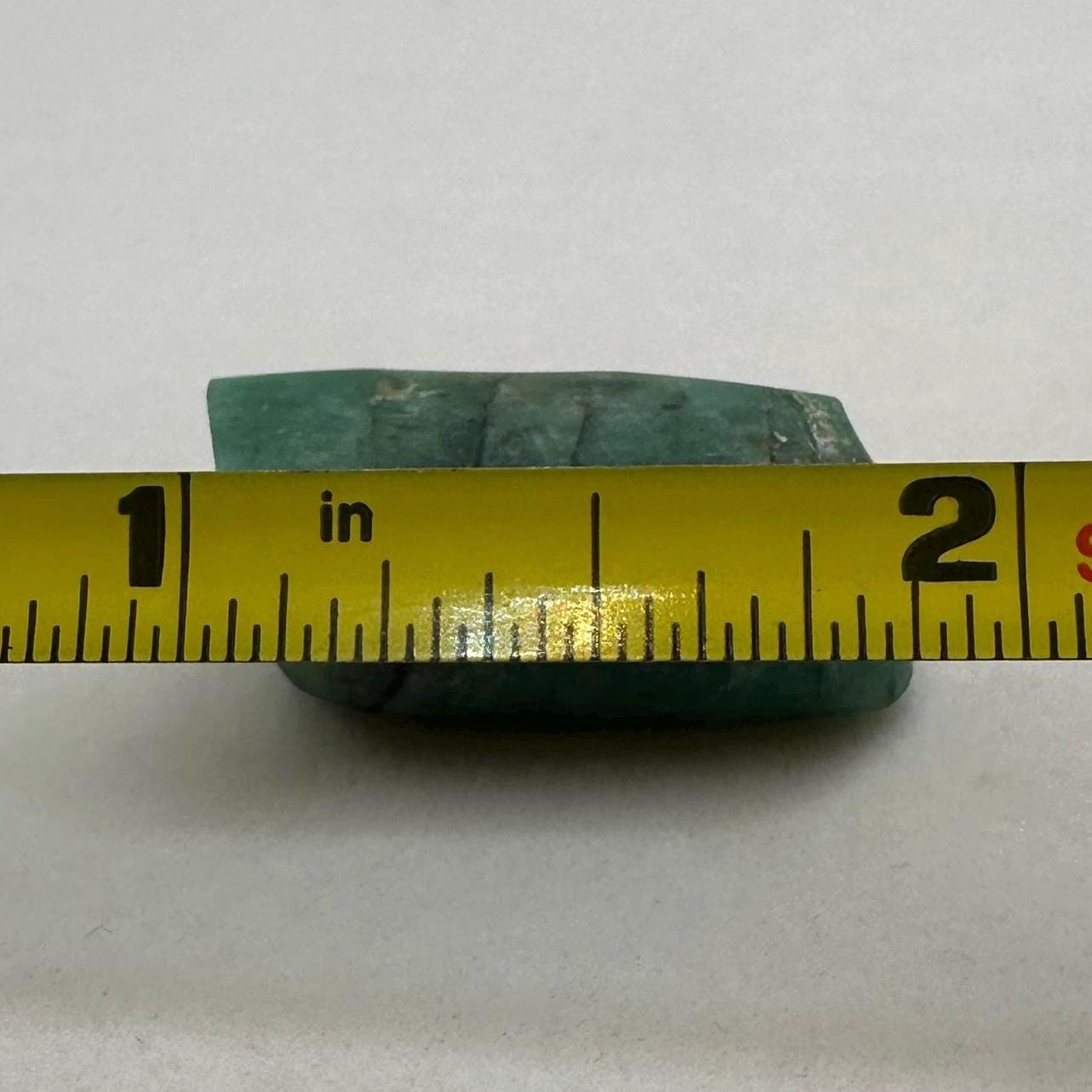 Polished Rough Emerald, Emerald Stone, Authentic Emerald, Brazilian Emerald, Heart Chakra, Brazilian Emerald, 6.17 grams/30.85 Carats
