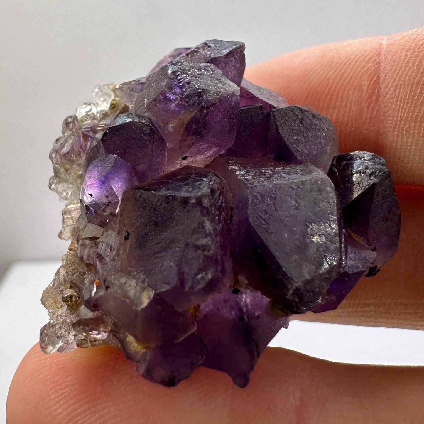 Deep Purple Amethyst Crystal Clusters, Brazilian Amethyst, Raw Amethyst, Crystals, Crystal Collection, Amethyst Quartz, Reiki Healing