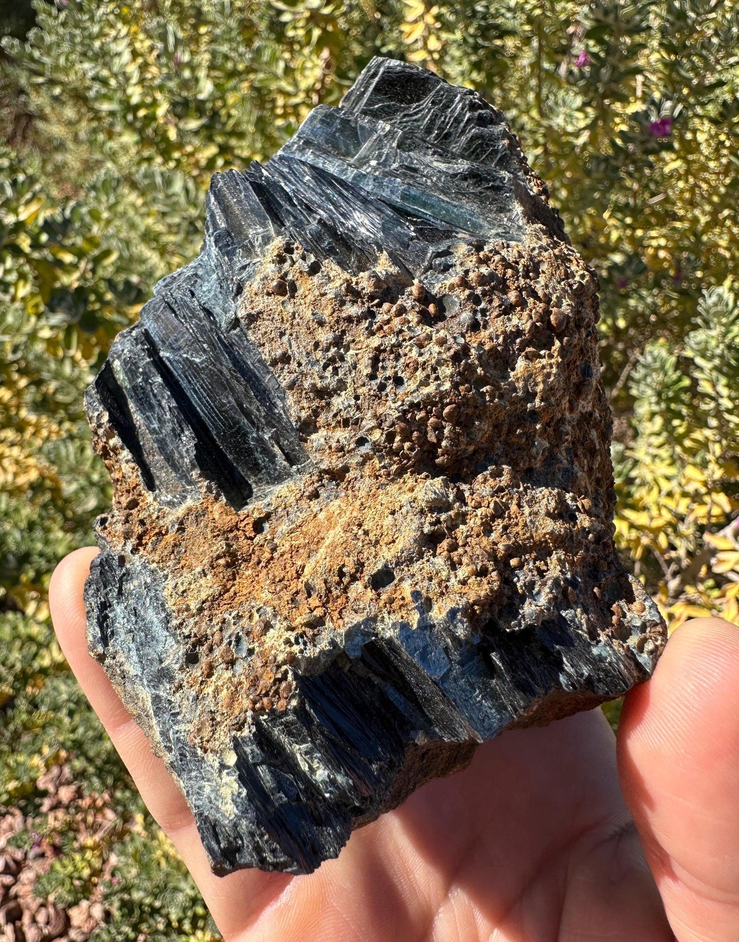 Rare Large Vivianite Crystal Specimen, Vivianite, Vivianite, Brazilian Vivianite, Reiki Energy, Crystal Collection, Reiki, 426 Grams/15 oz